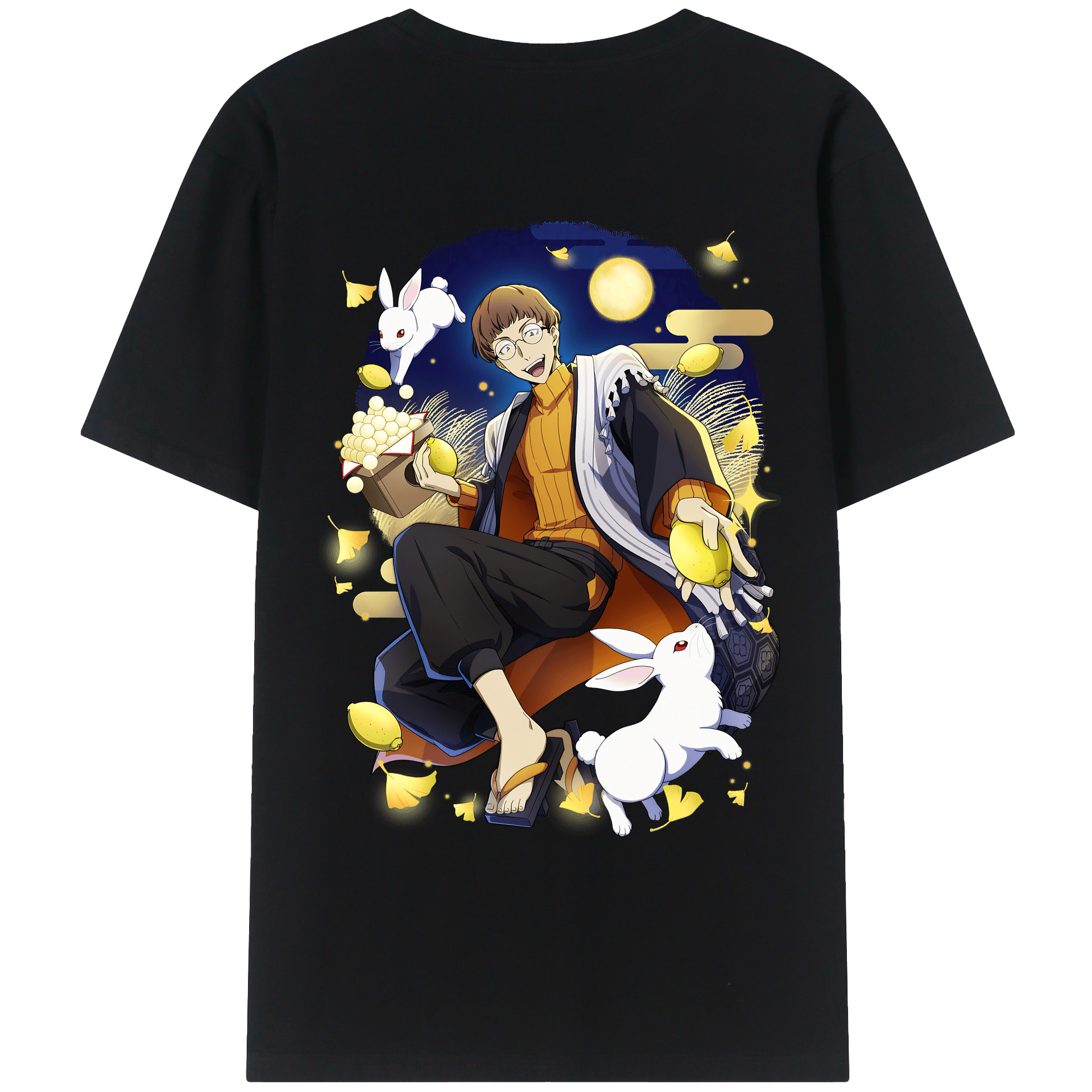 （画像用） 文豪ストレイドッグス Bungo Stray Dogs レディース半袖Tシャツ(バックプリント)