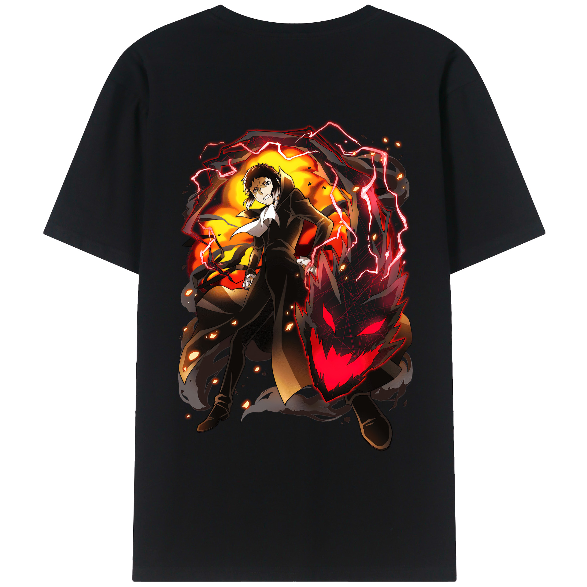 （画像用） 文豪ストレイドッグス Bungo Stray Dogs レディース半袖Tシャツ(バックプリント)