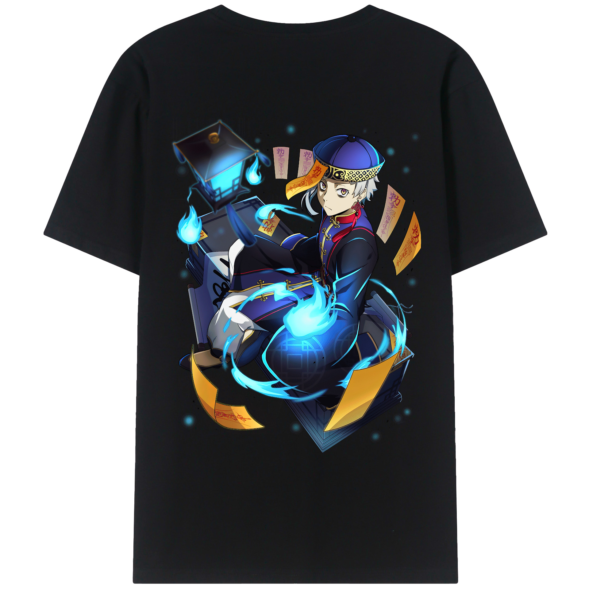 （画像用） 文豪ストレイドッグス Bungo Stray Dogs レディース半袖Tシャツ(バックプリント)