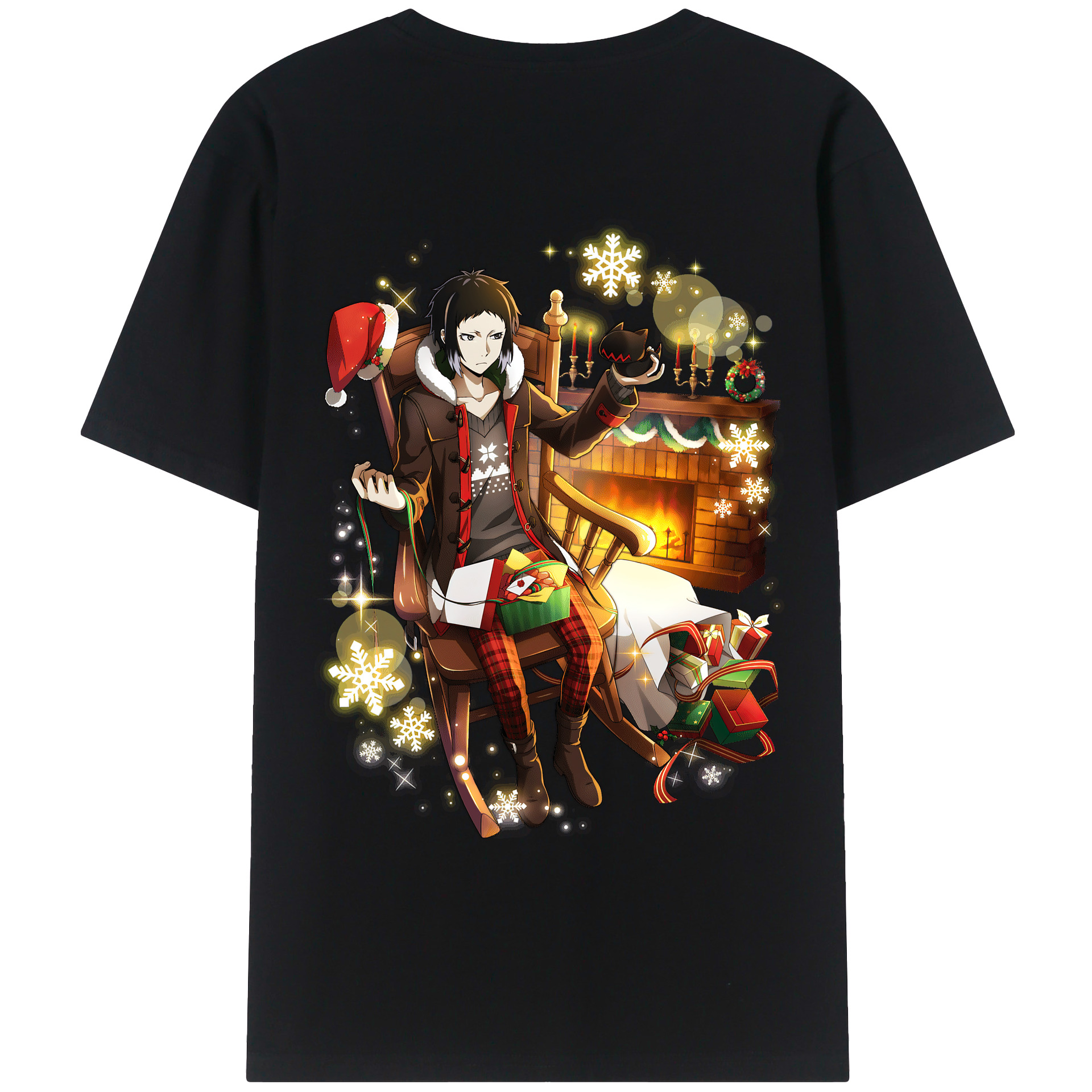 （画像用） 文豪ストレイドッグス Bungo Stray Dogs レディース半袖Tシャツ(バックプリント)