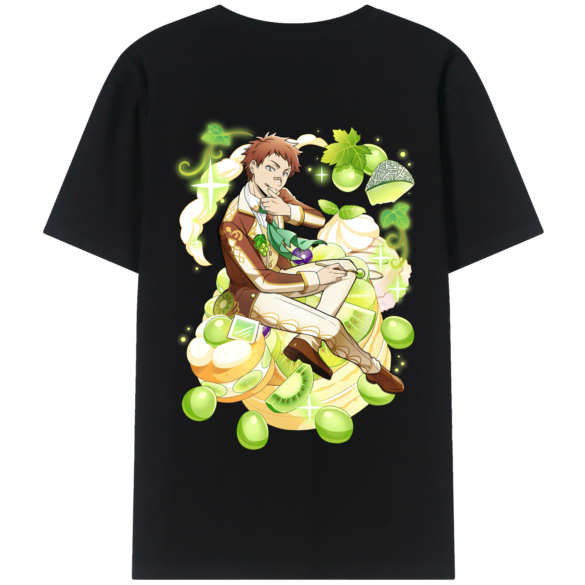 （画像用） 文豪ストレイドッグス Bungo Stray Dogs レディース半袖Tシャツ(バックプリント)