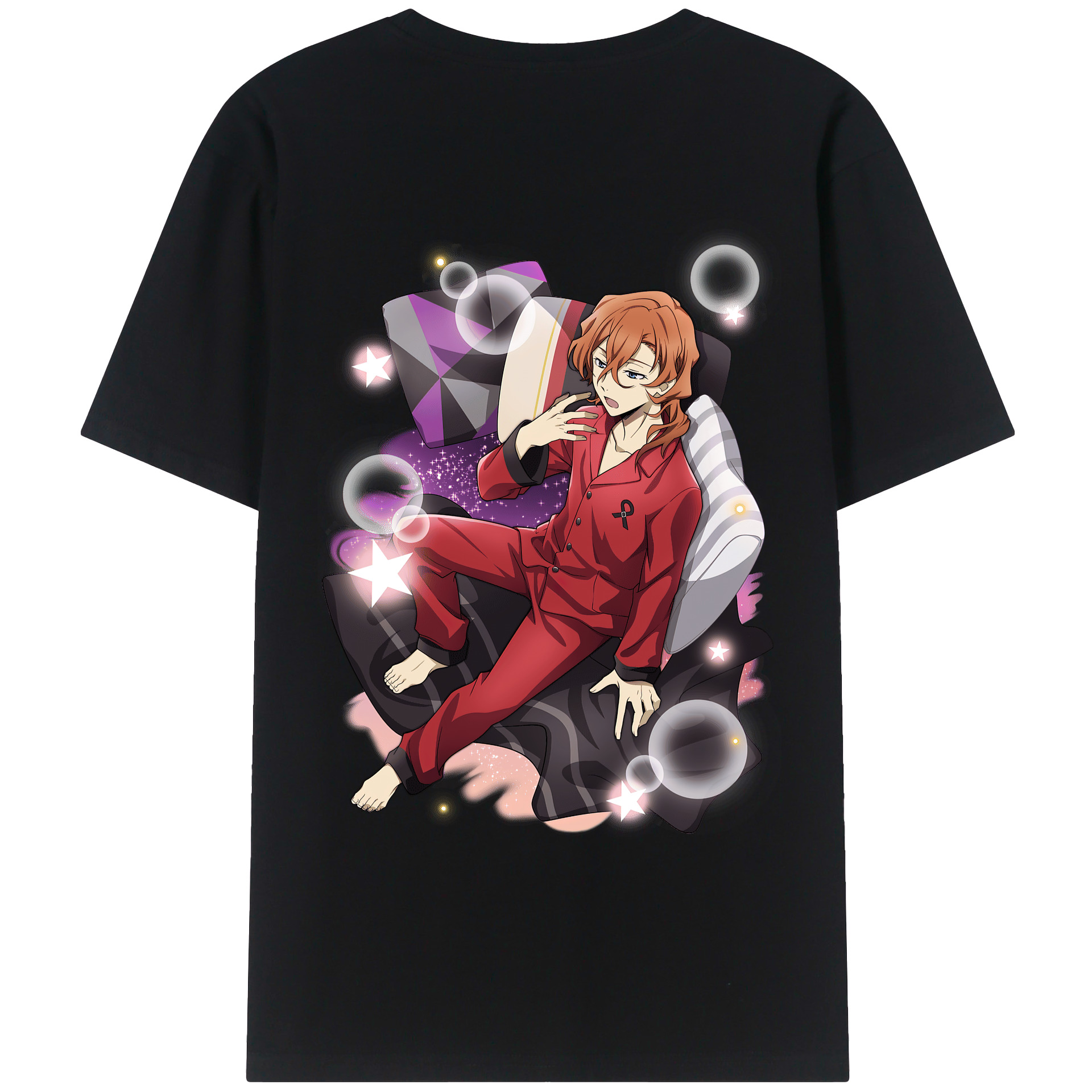 （画像用） 文豪ストレイドッグス Bungo Stray Dogs レディース半袖Tシャツ(バックプリント)