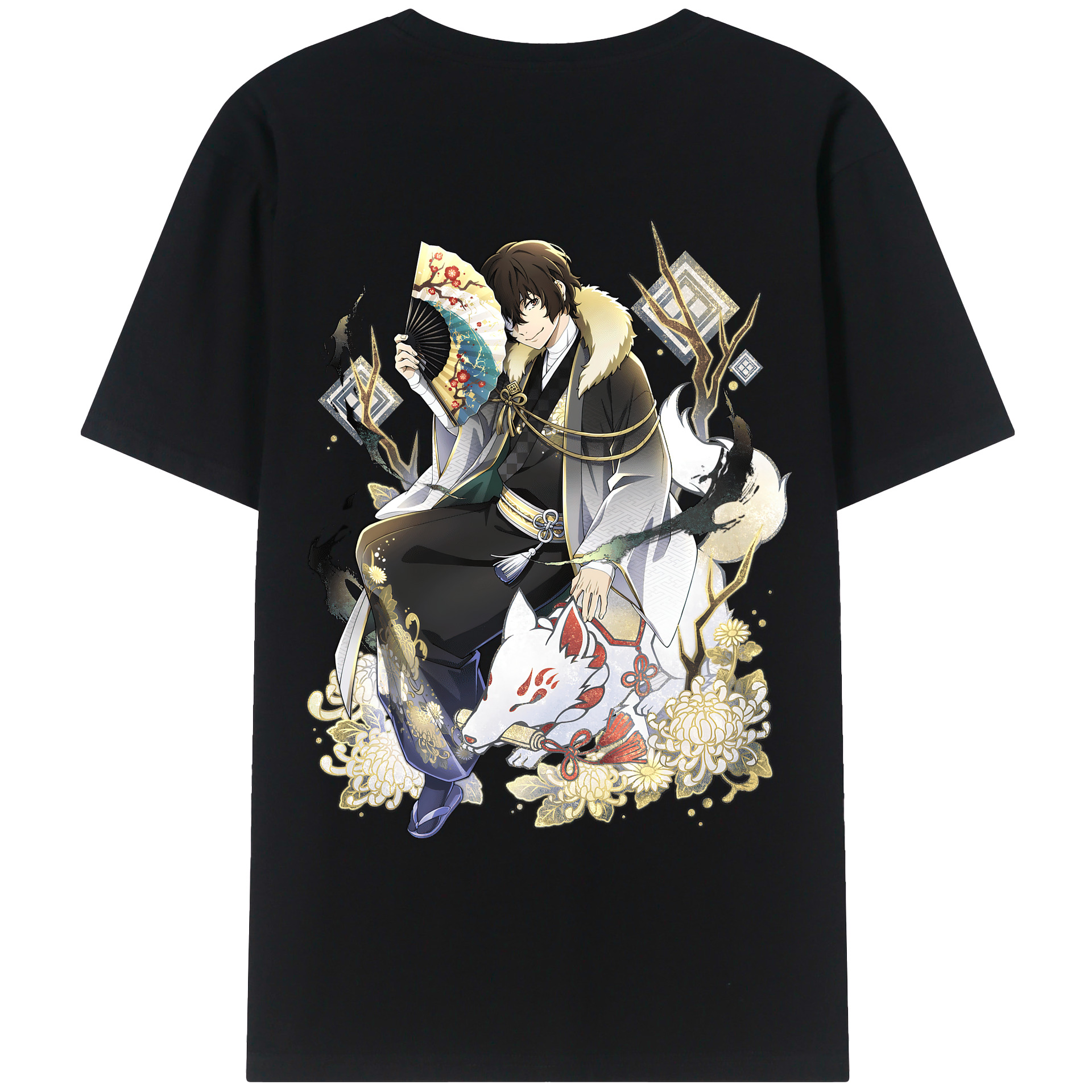 （画像用） 文豪ストレイドッグス Bungo Stray Dogs レディース半袖Tシャツ(バックプリント)