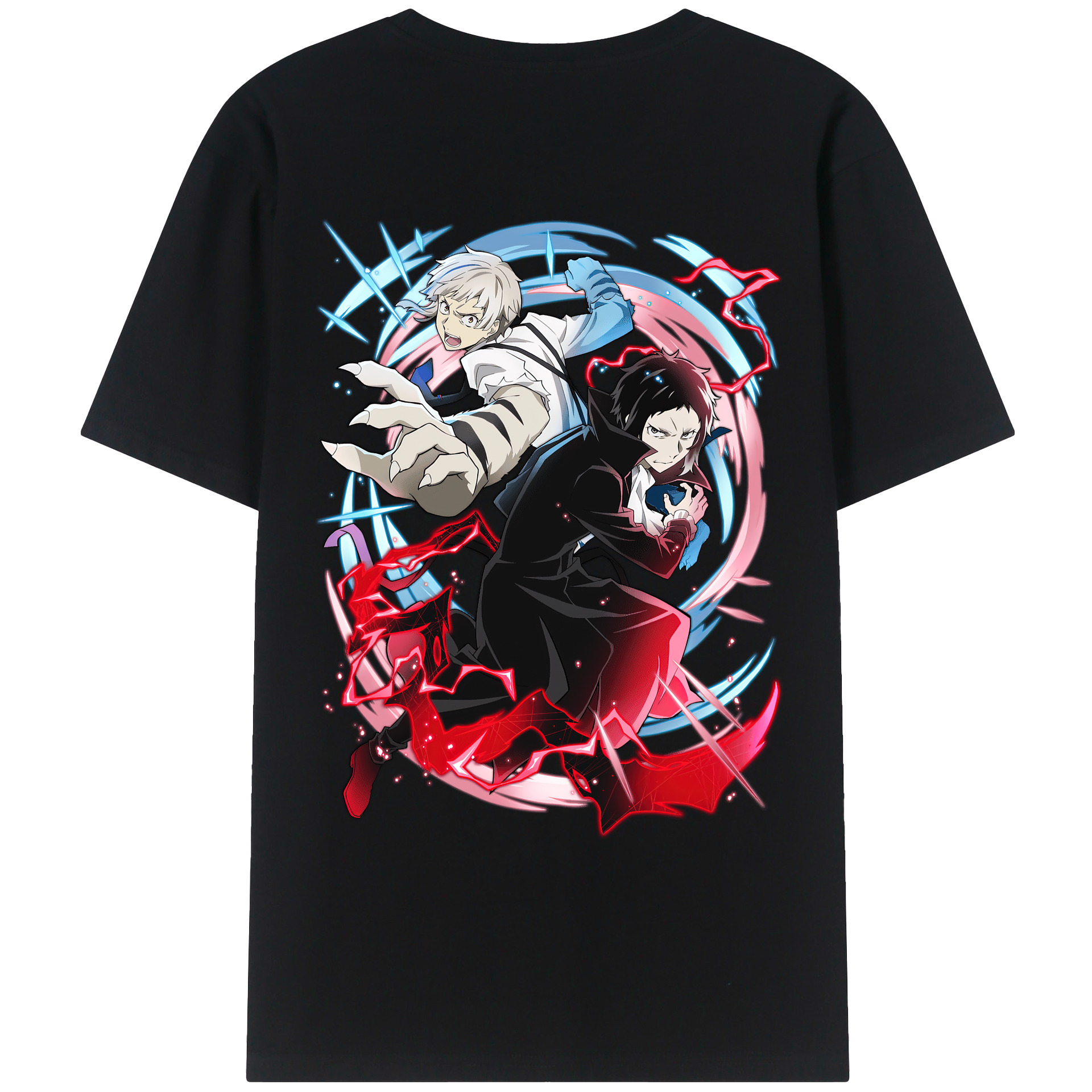 （画像用） 文豪ストレイドッグス Bungo Stray Dogs レディース半袖Tシャツ(バックプリント)