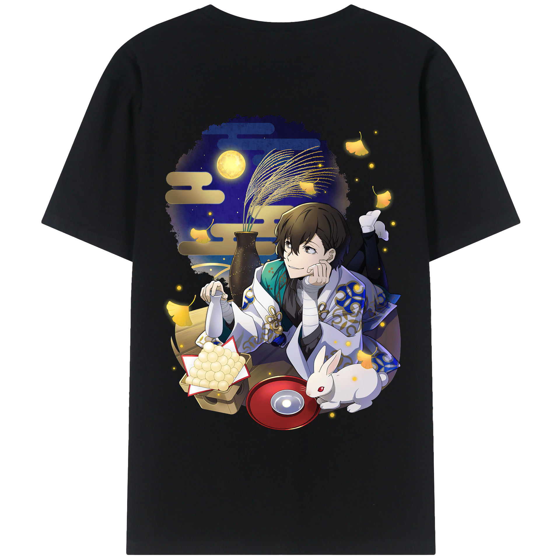 （画像用） 文豪ストレイドッグス Bungo Stray Dogs レディース半袖Tシャツ(バックプリント)