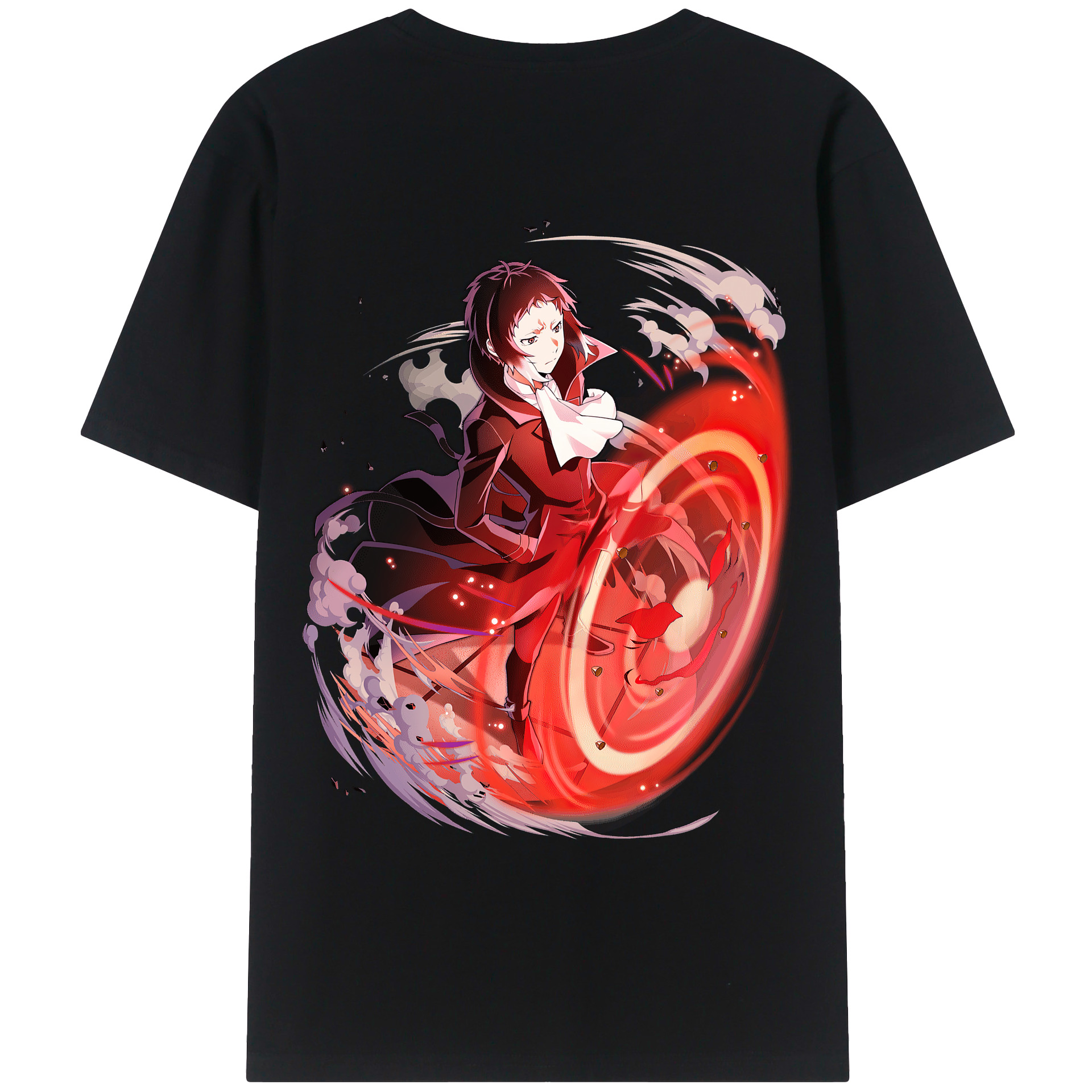 （画像用） 文豪ストレイドッグス Bungo Stray Dogs レディース半袖Tシャツ(バックプリント)
