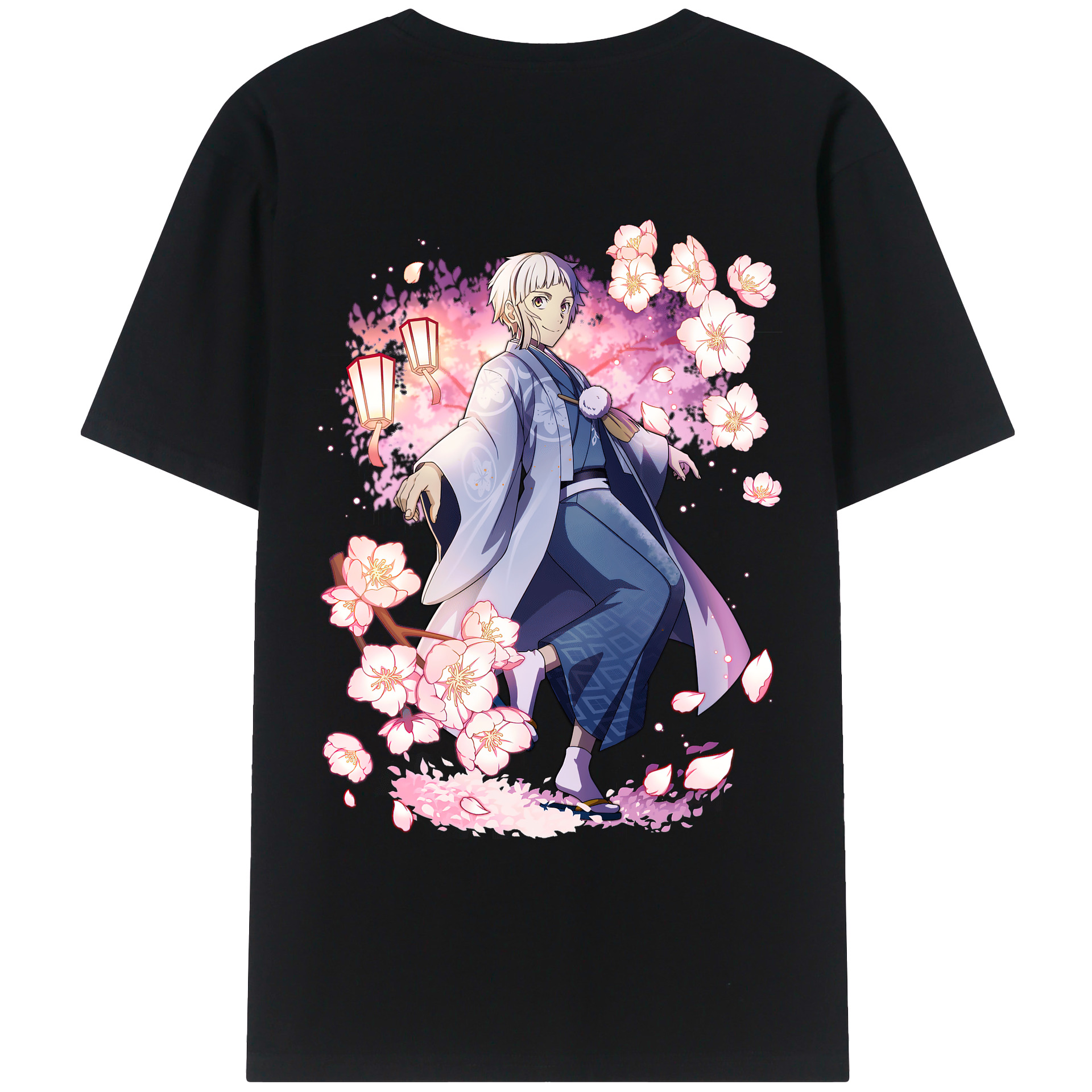 （画像用） 文豪ストレイドッグス Bungo Stray Dogs レディース半袖Tシャツ(バックプリント)