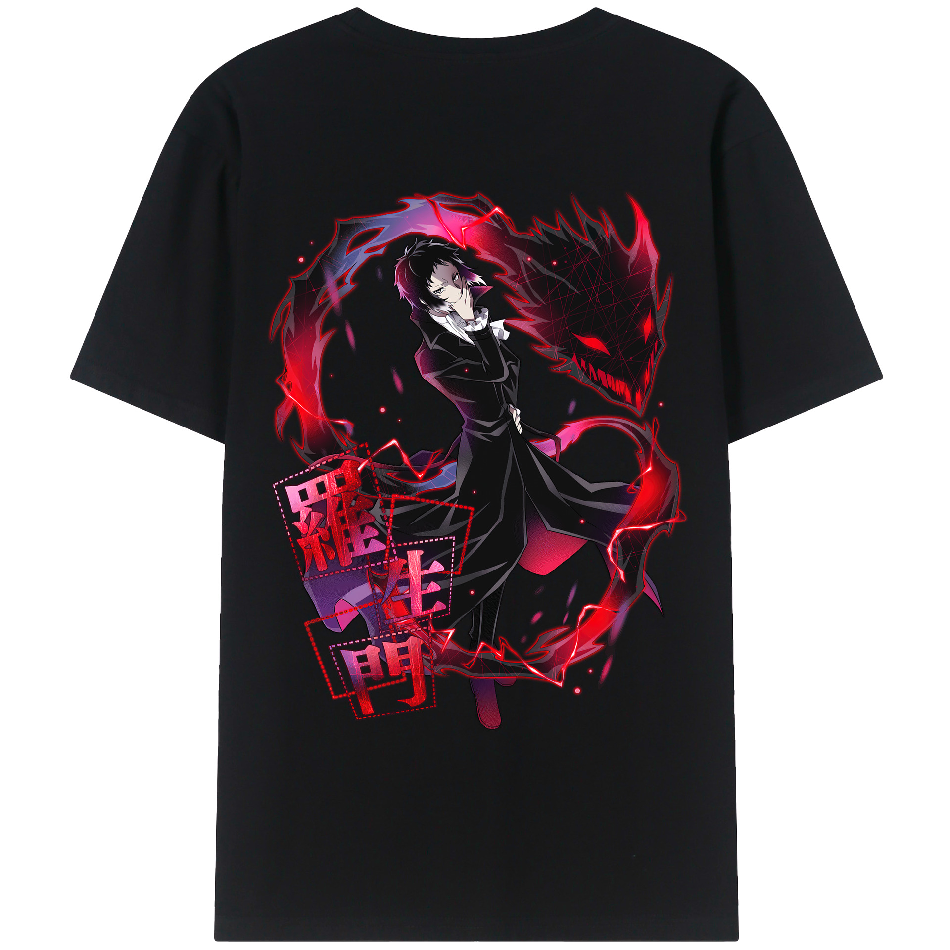 （画像用） 文豪ストレイドッグス Bungo Stray Dogs レディース半袖Tシャツ(バックプリント)