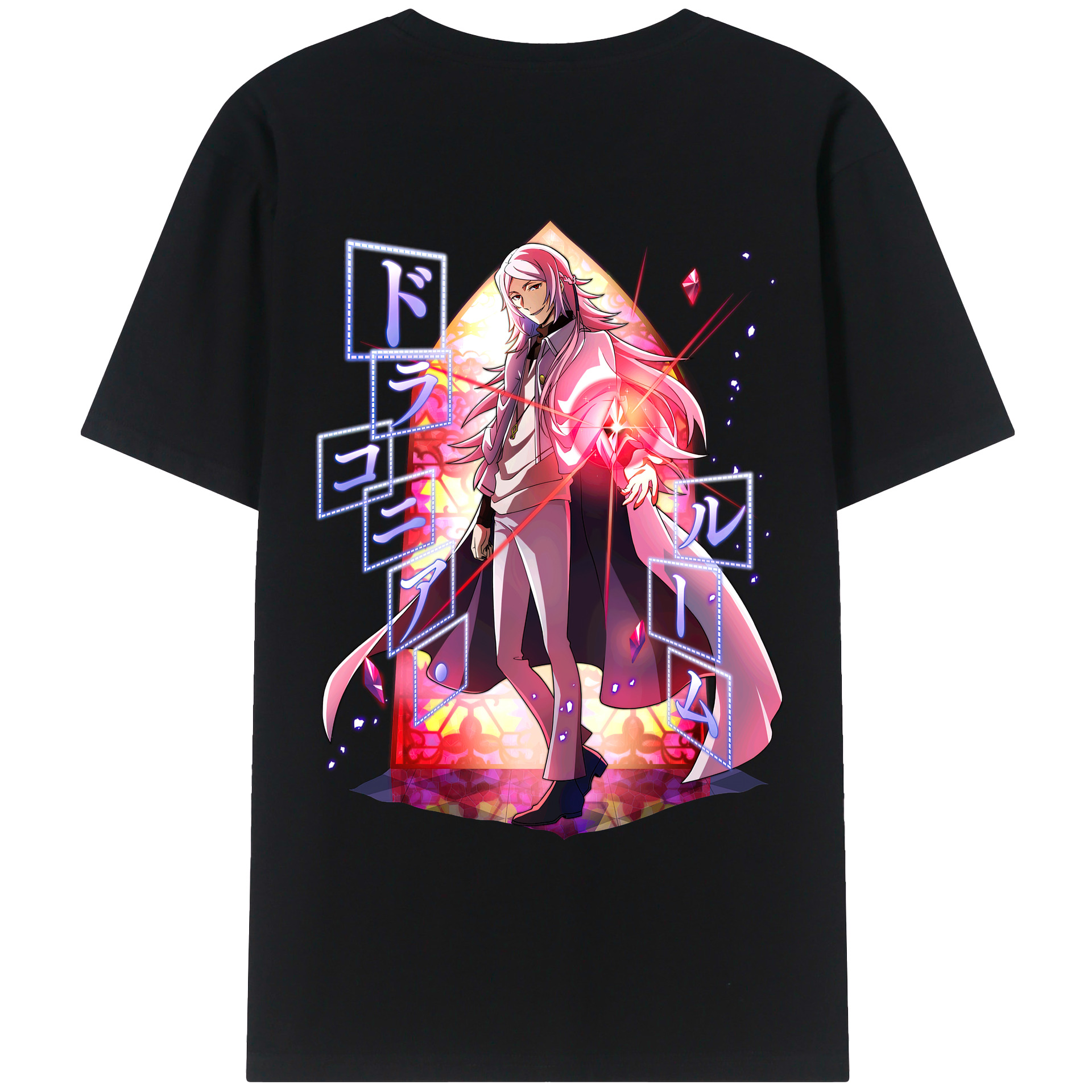 （画像用） 文豪ストレイドッグス Bungo Stray Dogs レディース半袖Tシャツ(バックプリント)
