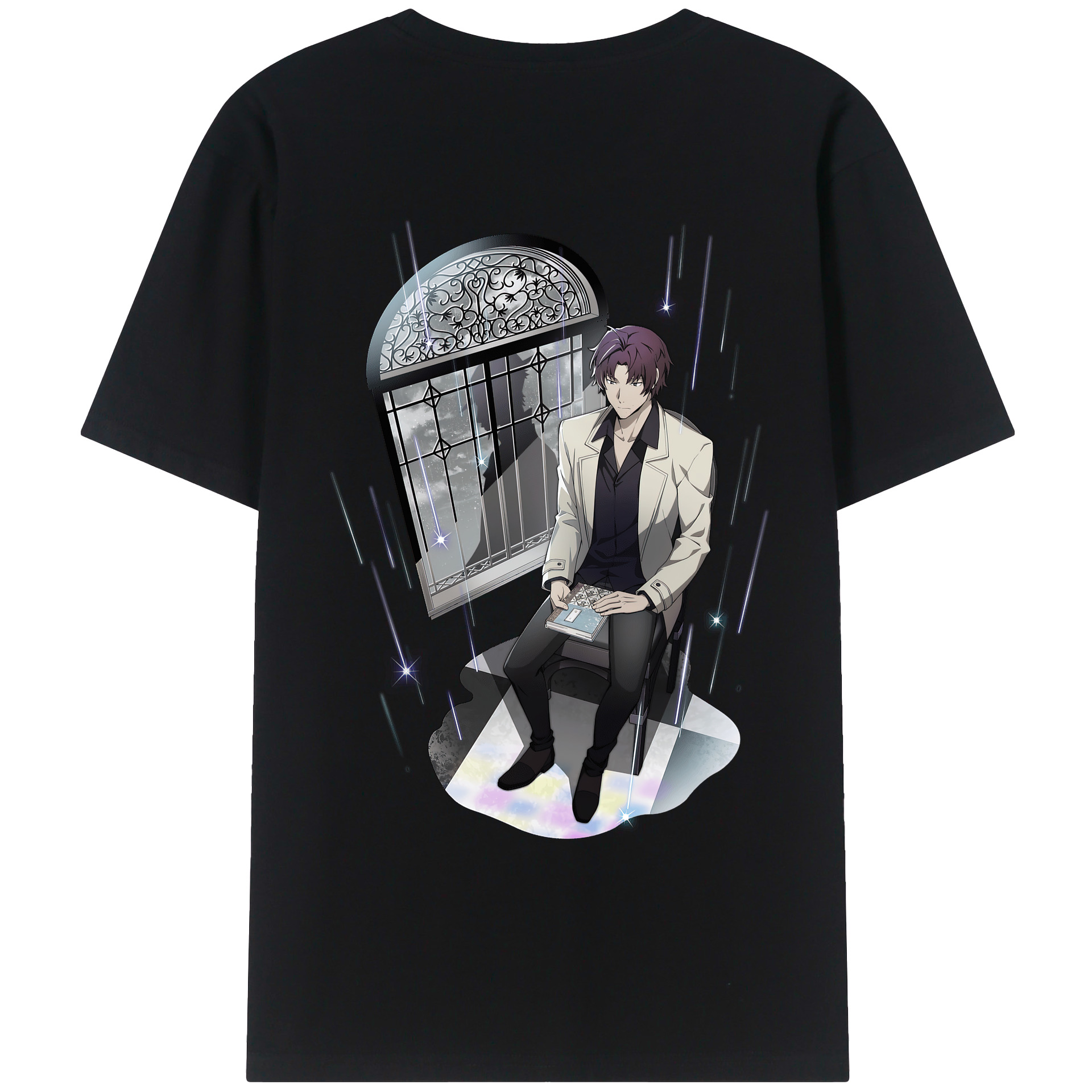 （画像用） 文豪ストレイドッグス Bungo Stray Dogs レディース半袖Tシャツ(バックプリント)