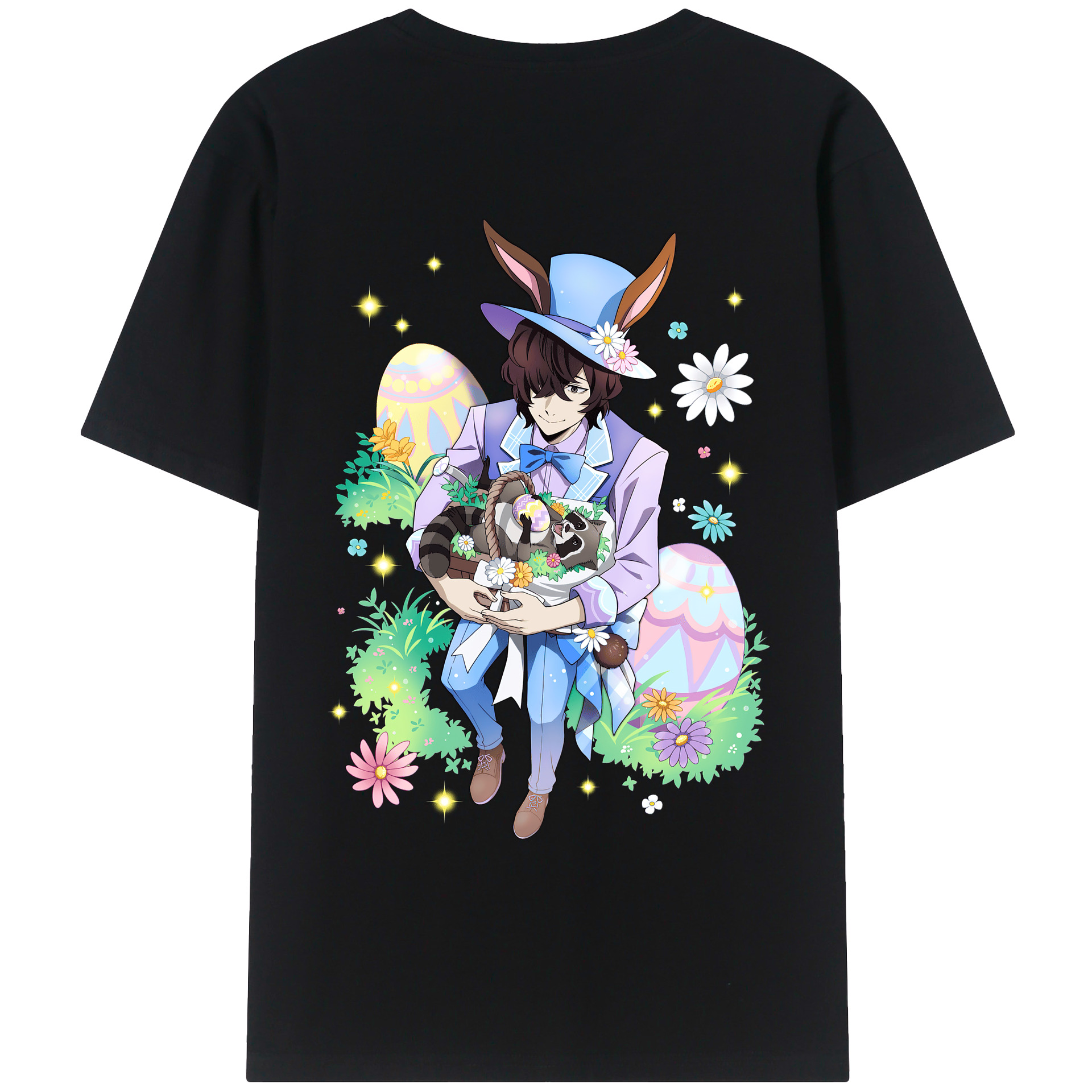 （画像用） 文豪ストレイドッグス Bungo Stray Dogs レディース半袖Tシャツ(バックプリント)