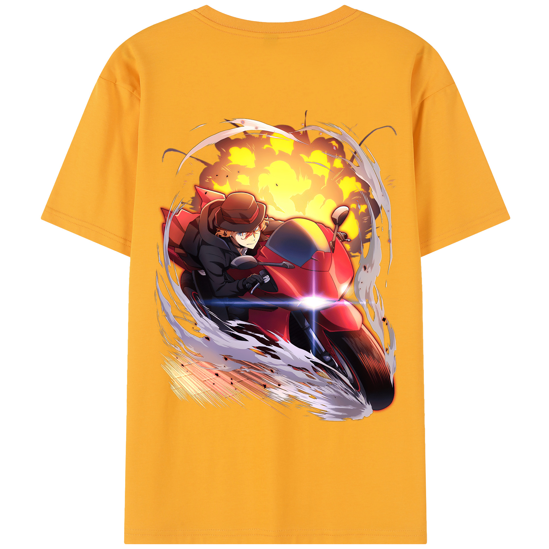 （画像用） 文豪ストレイドッグス Bungo Stray Dogs レディース半袖Tシャツ(バックプリント)