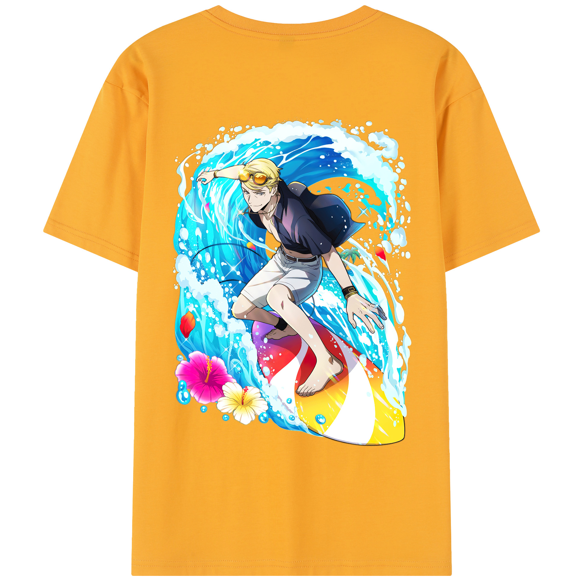 （画像用） 文豪ストレイドッグス Bungo Stray Dogs レディース半袖Tシャツ(バックプリント)