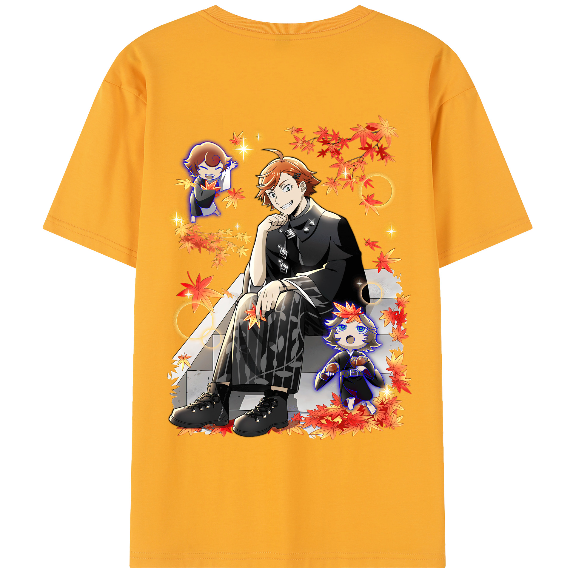 （画像用） 文豪ストレイドッグス Bungo Stray Dogs レディース半袖Tシャツ(バックプリント)