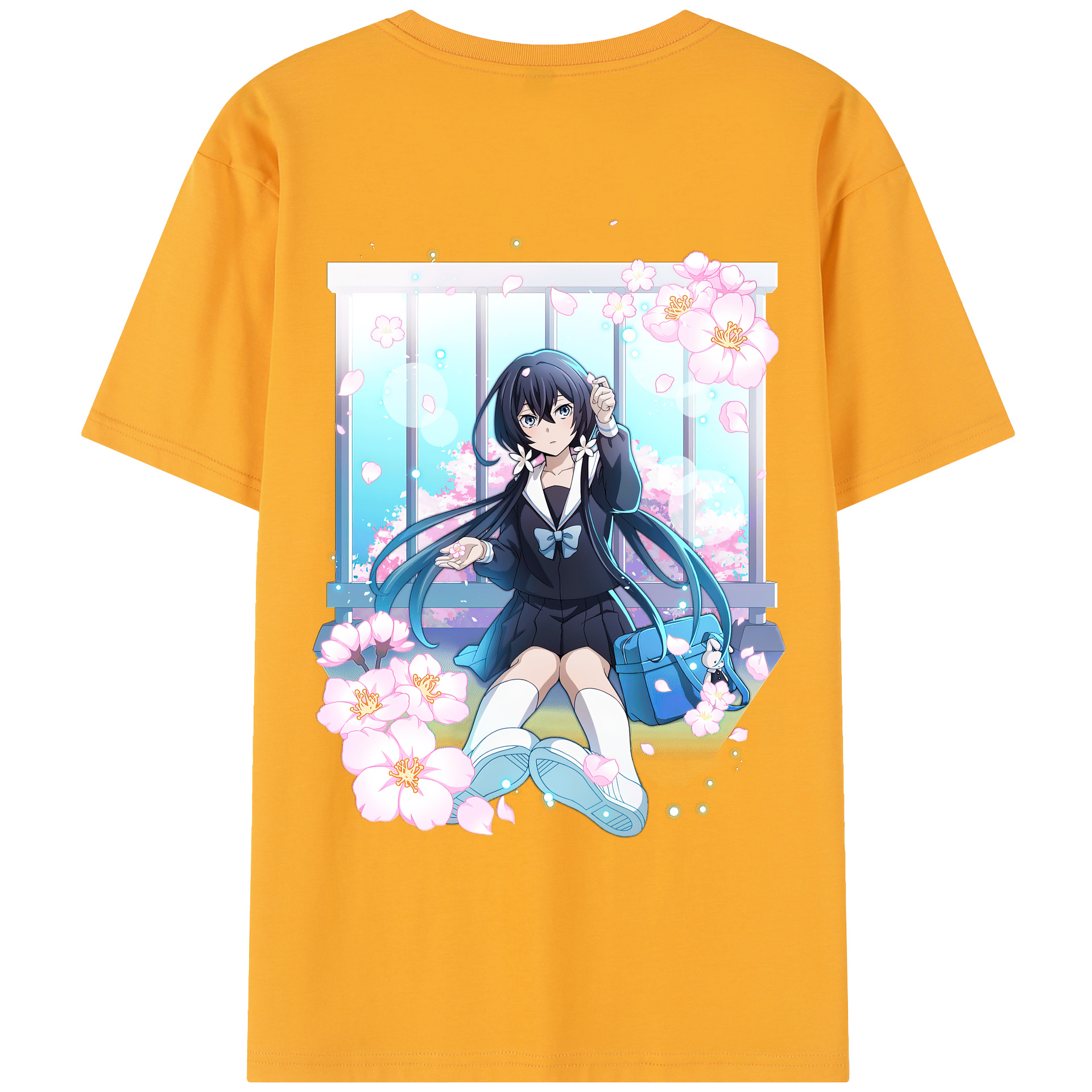 （画像用） 文豪ストレイドッグス Bungo Stray Dogs レディース半袖Tシャツ(バックプリント)