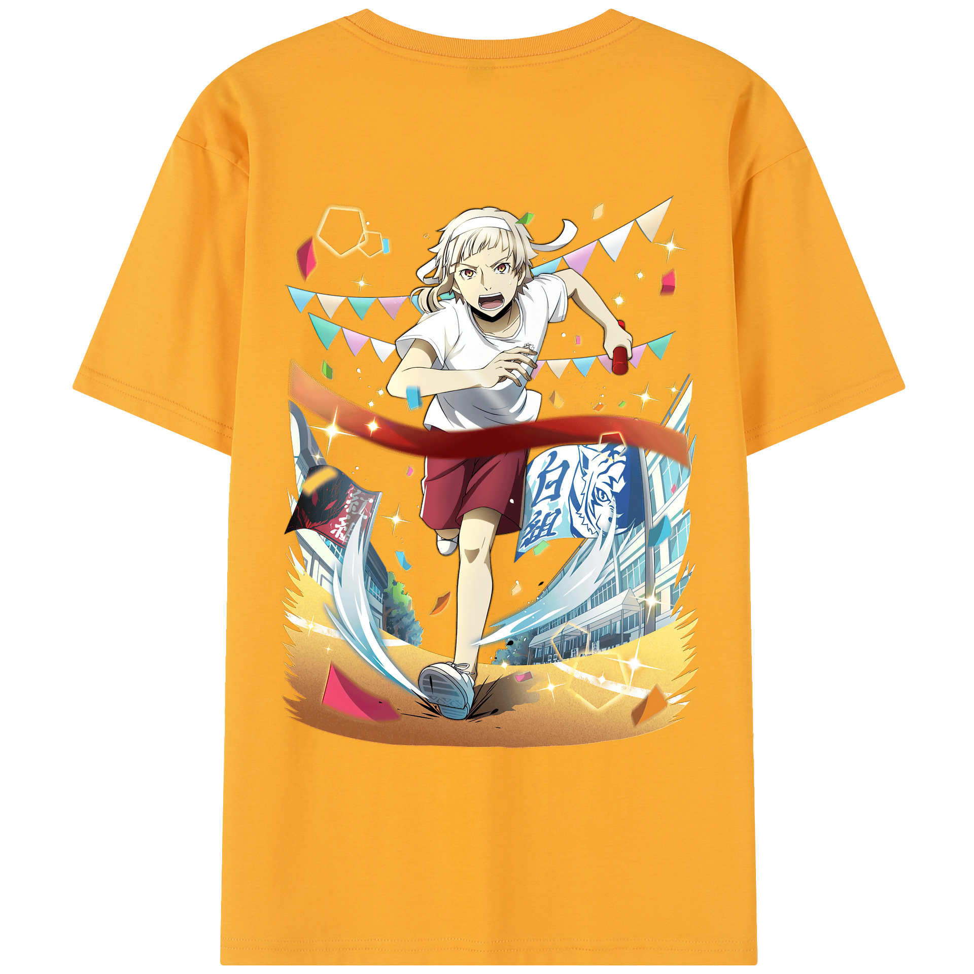 （画像用） 文豪ストレイドッグス Bungo Stray Dogs レディース半袖Tシャツ(バックプリント)