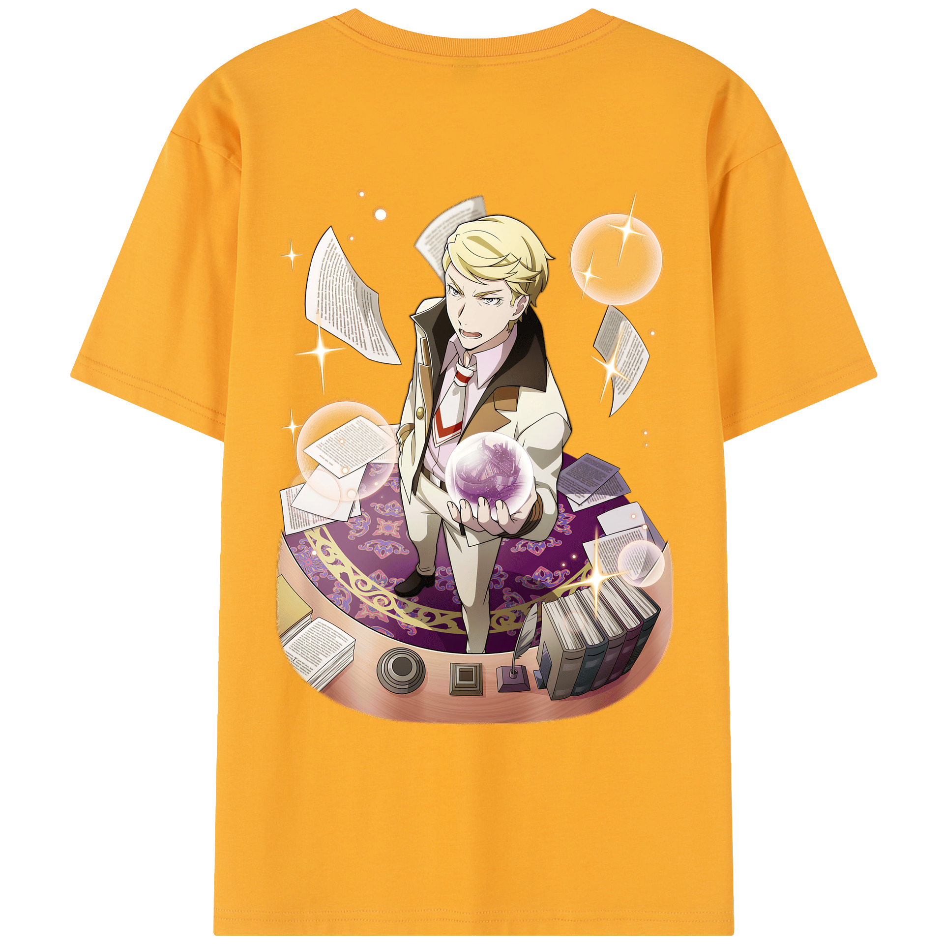 （画像用） 文豪ストレイドッグス Bungo Stray Dogs レディース半袖Tシャツ(バックプリント)