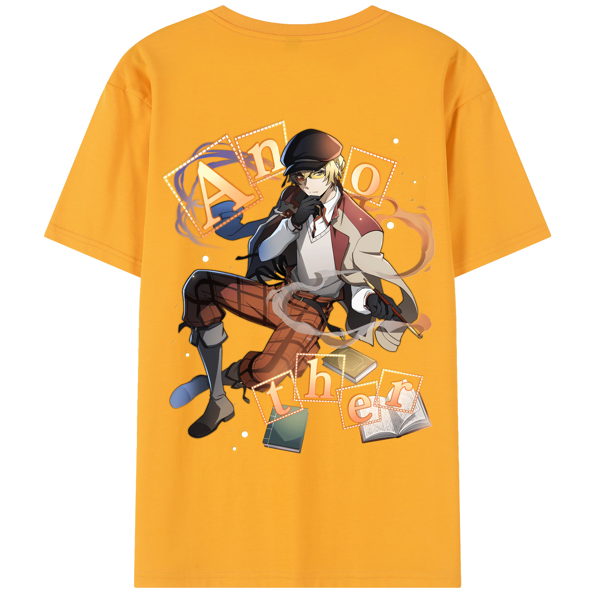 （画像用） 文豪ストレイドッグス Bungo Stray Dogs レディース半袖Tシャツ(バックプリント)