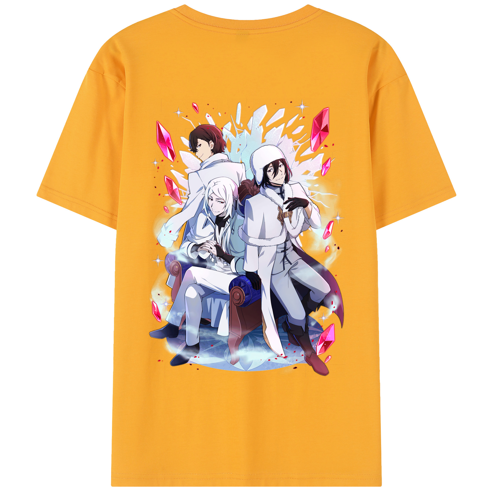 （画像用） 文豪ストレイドッグス Bungo Stray Dogs レディース半袖Tシャツ(バックプリント)