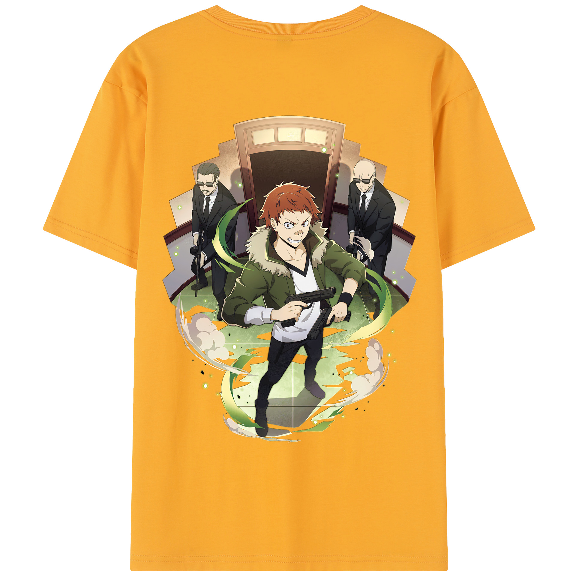 （画像用） 文豪ストレイドッグス Bungo Stray Dogs レディース半袖Tシャツ(バックプリント)
