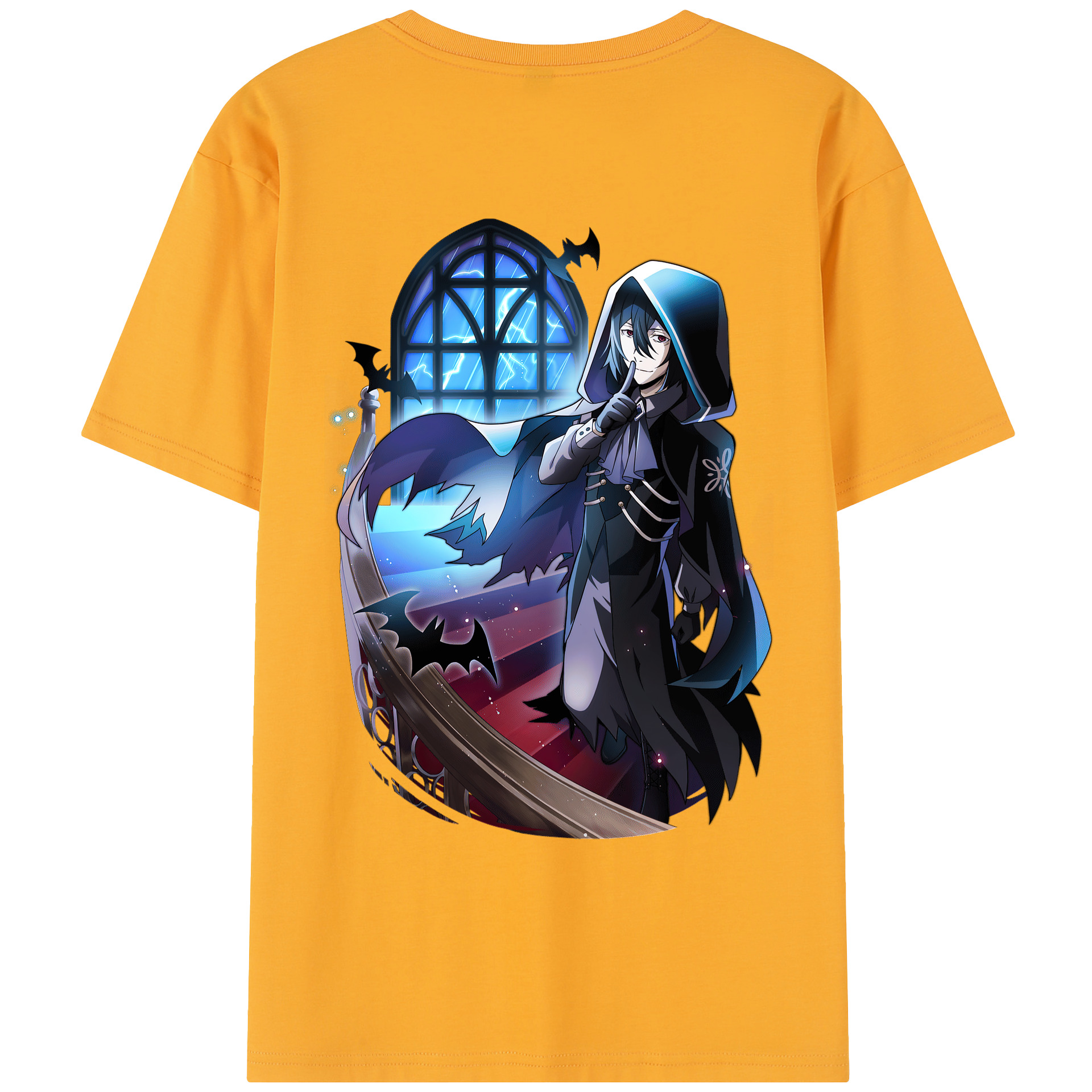 （画像用） 文豪ストレイドッグス Bungo Stray Dogs レディース半袖Tシャツ(バックプリント)