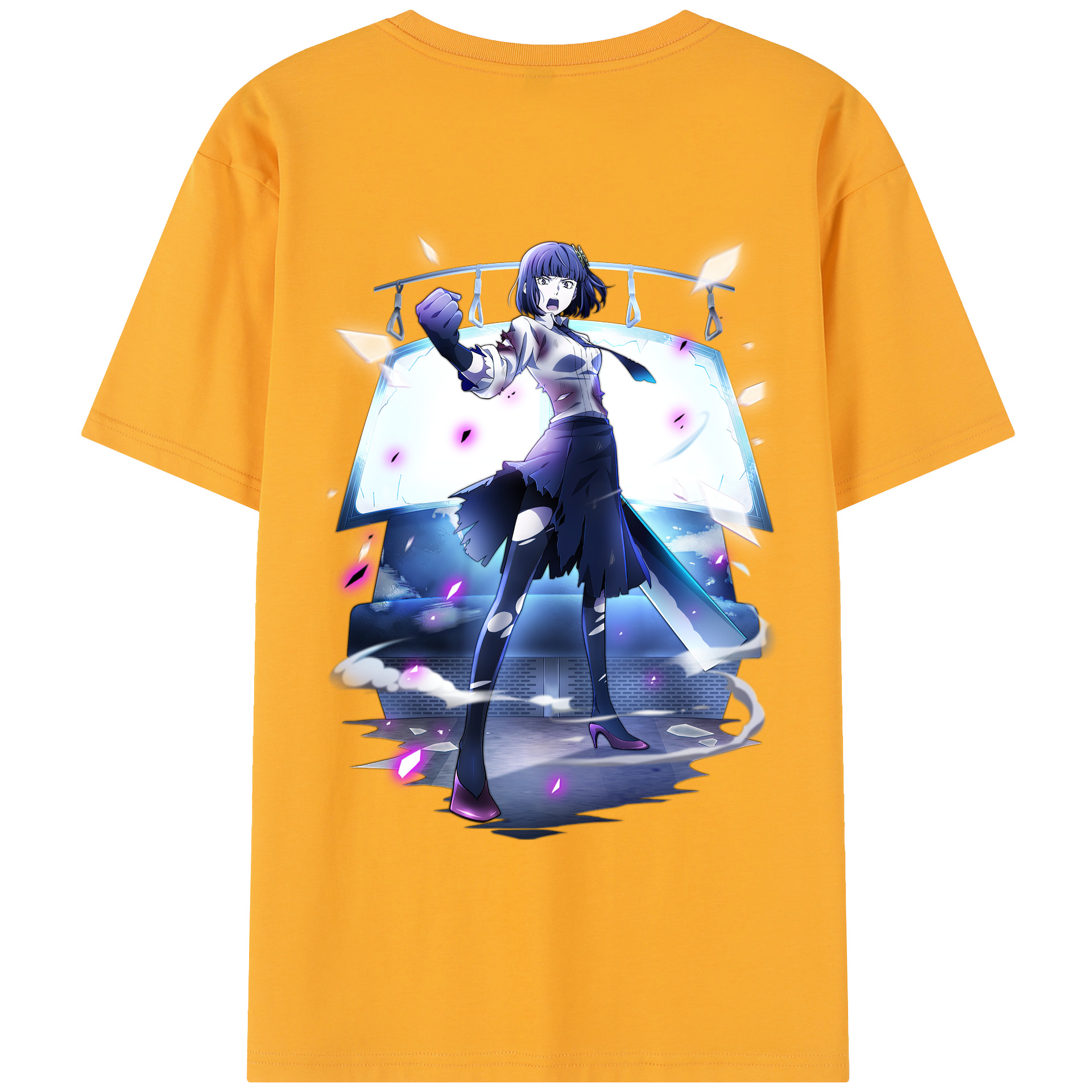 （画像用） 文豪ストレイドッグス Bungo Stray Dogs レディース半袖Tシャツ(バックプリント)