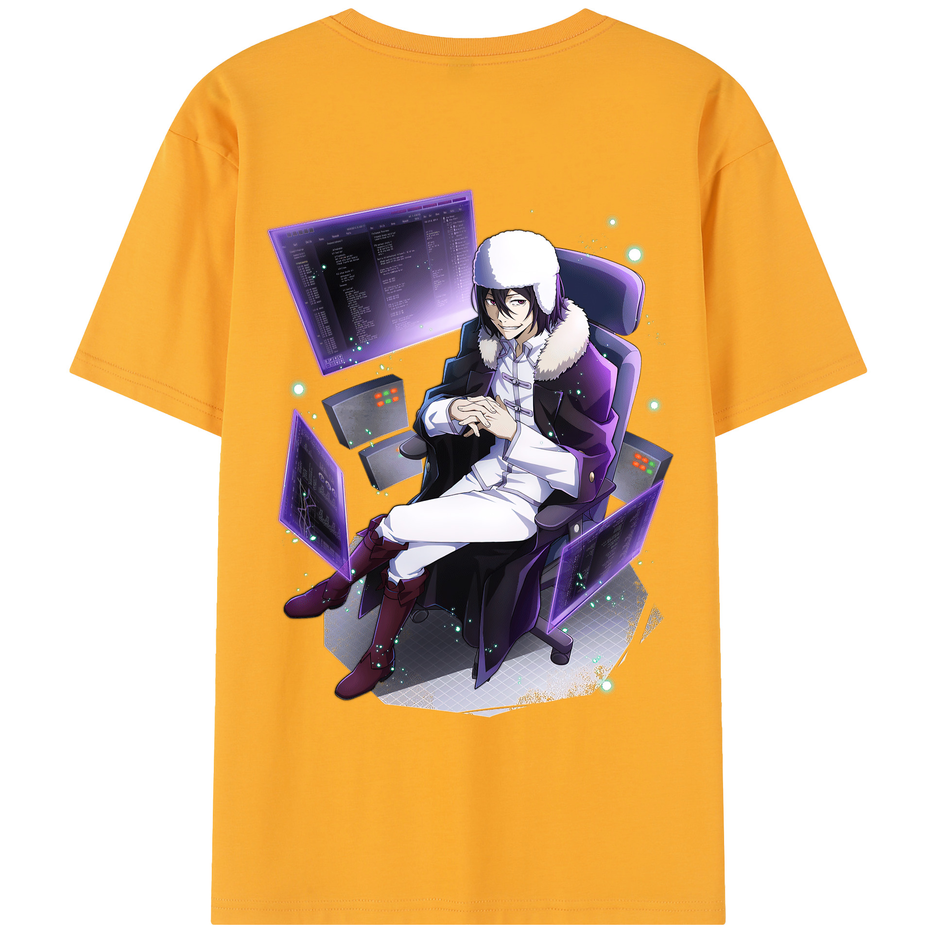（画像用） 文豪ストレイドッグス Bungo Stray Dogs レディース半袖Tシャツ(バックプリント)