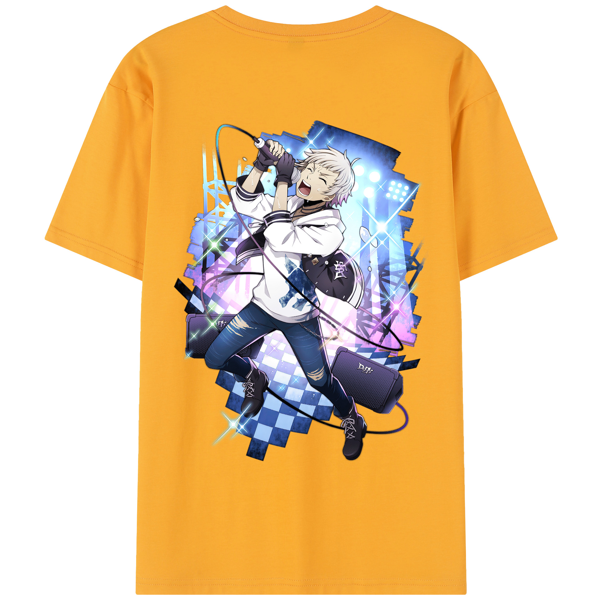 （画像用） 文豪ストレイドッグス Bungo Stray Dogs レディース半袖Tシャツ(バックプリント)