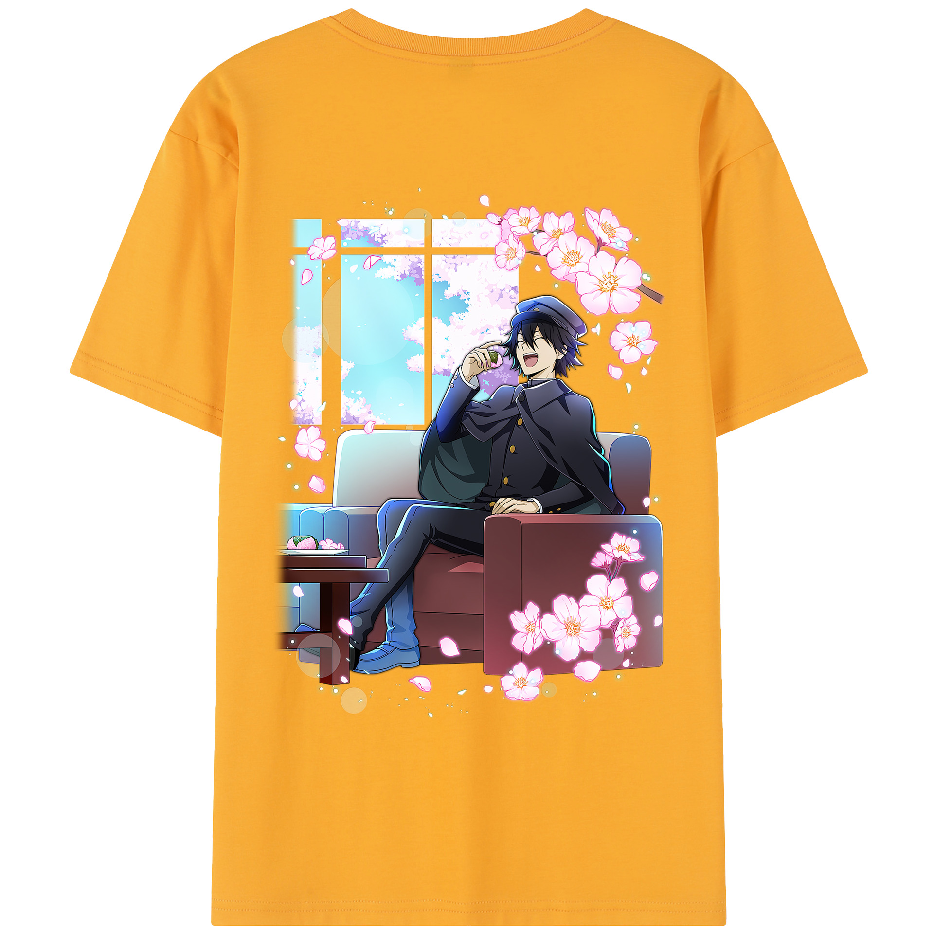 （画像用） 文豪ストレイドッグス Bungo Stray Dogs レディース半袖Tシャツ(バックプリント)