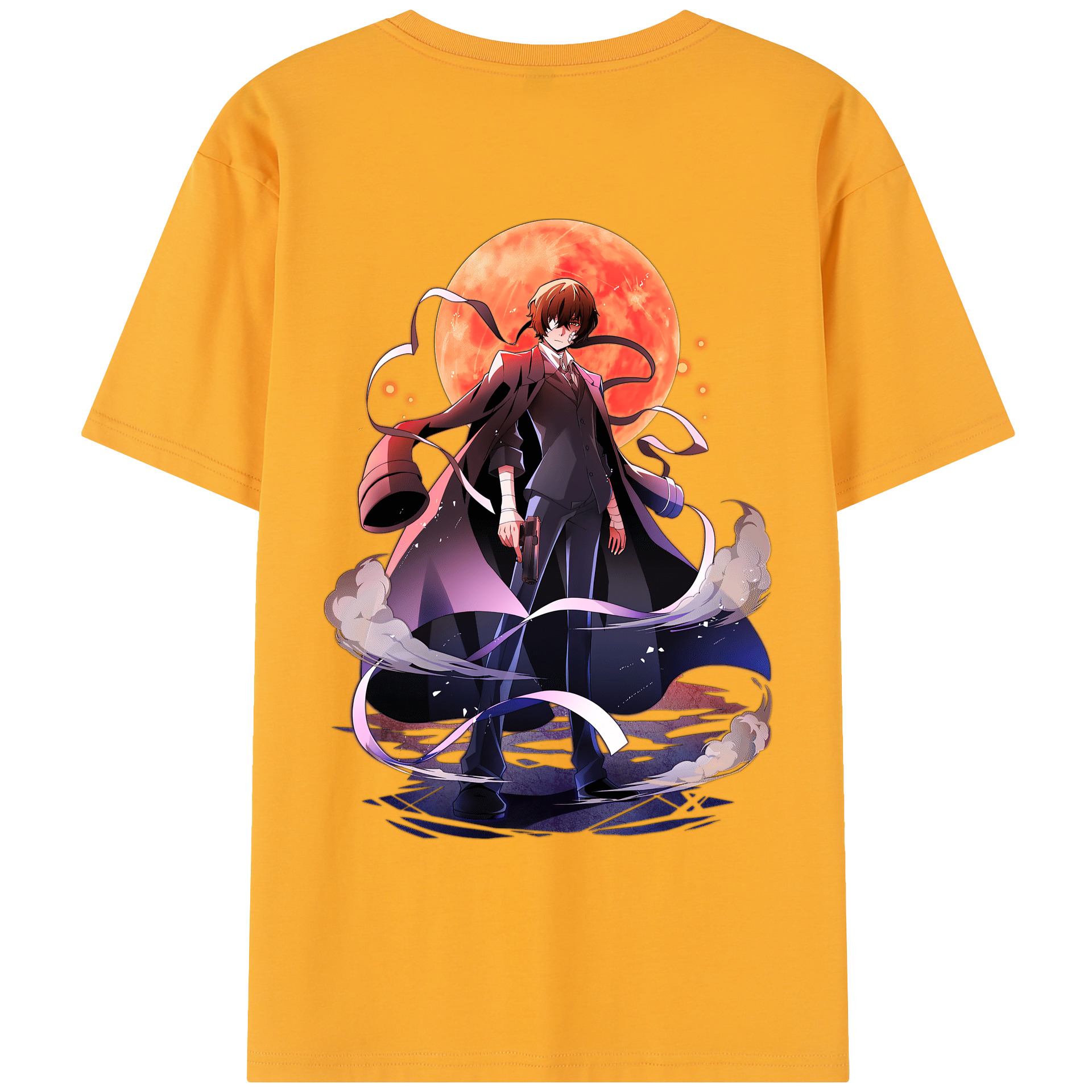 （画像用） 文豪ストレイドッグス Bungo Stray Dogs レディース半袖Tシャツ(バックプリント)