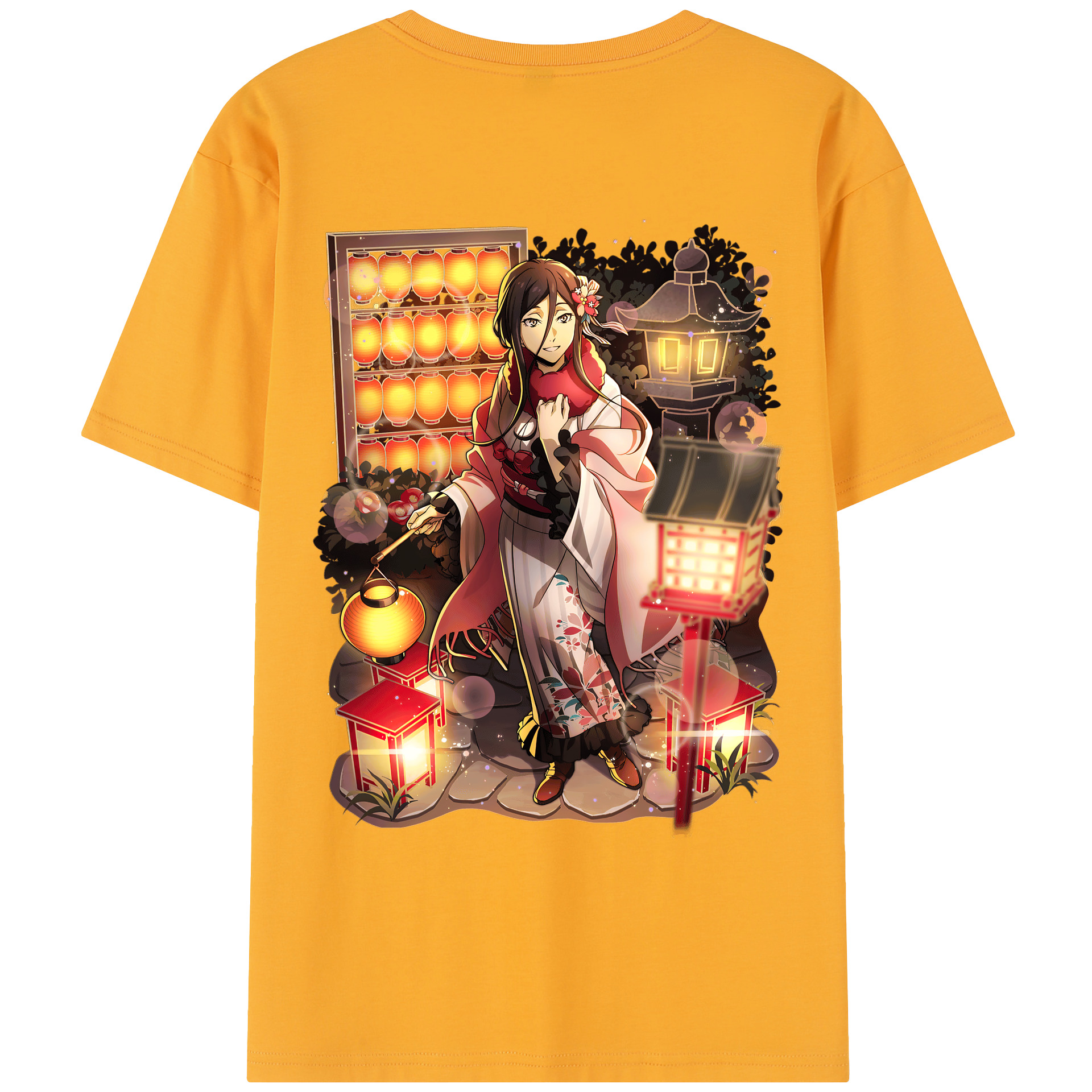 （画像用） 文豪ストレイドッグス Bungo Stray Dogs レディース半袖Tシャツ(バックプリント)