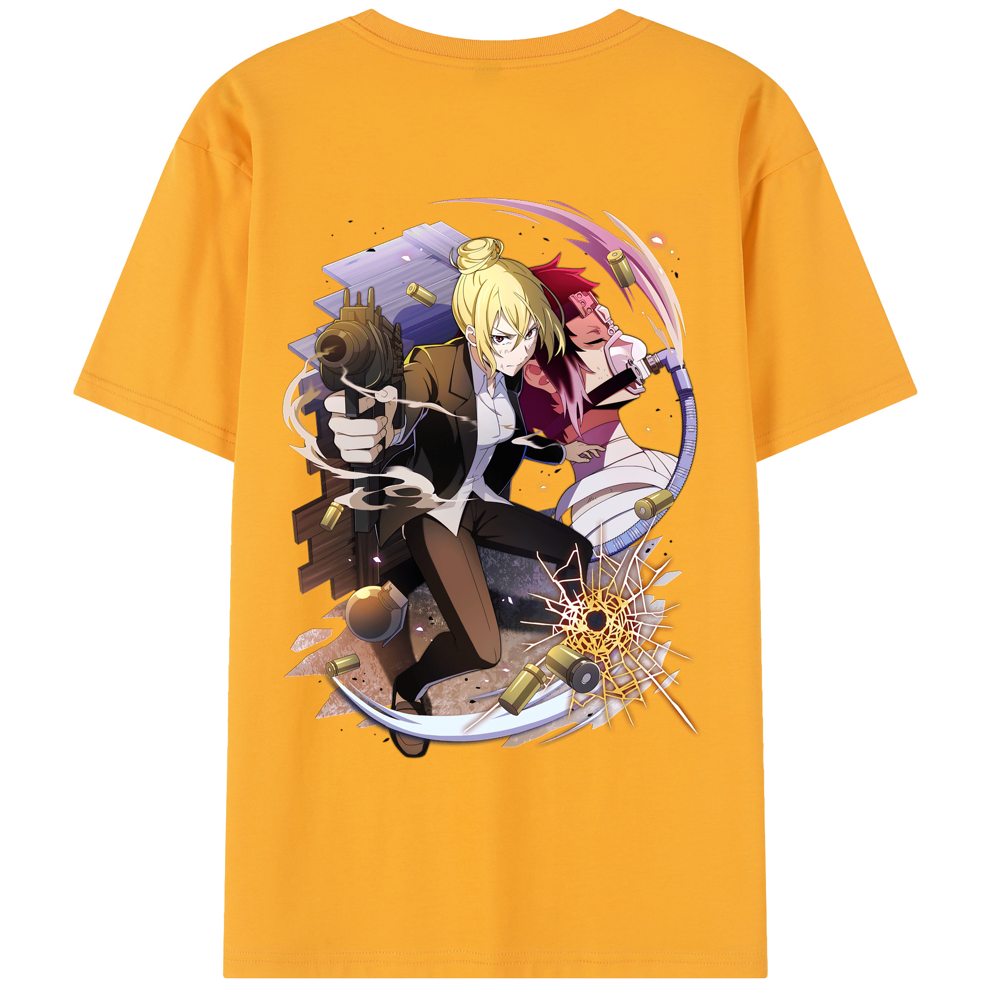 （画像用） 文豪ストレイドッグス Bungo Stray Dogs レディース半袖Tシャツ(バックプリント)