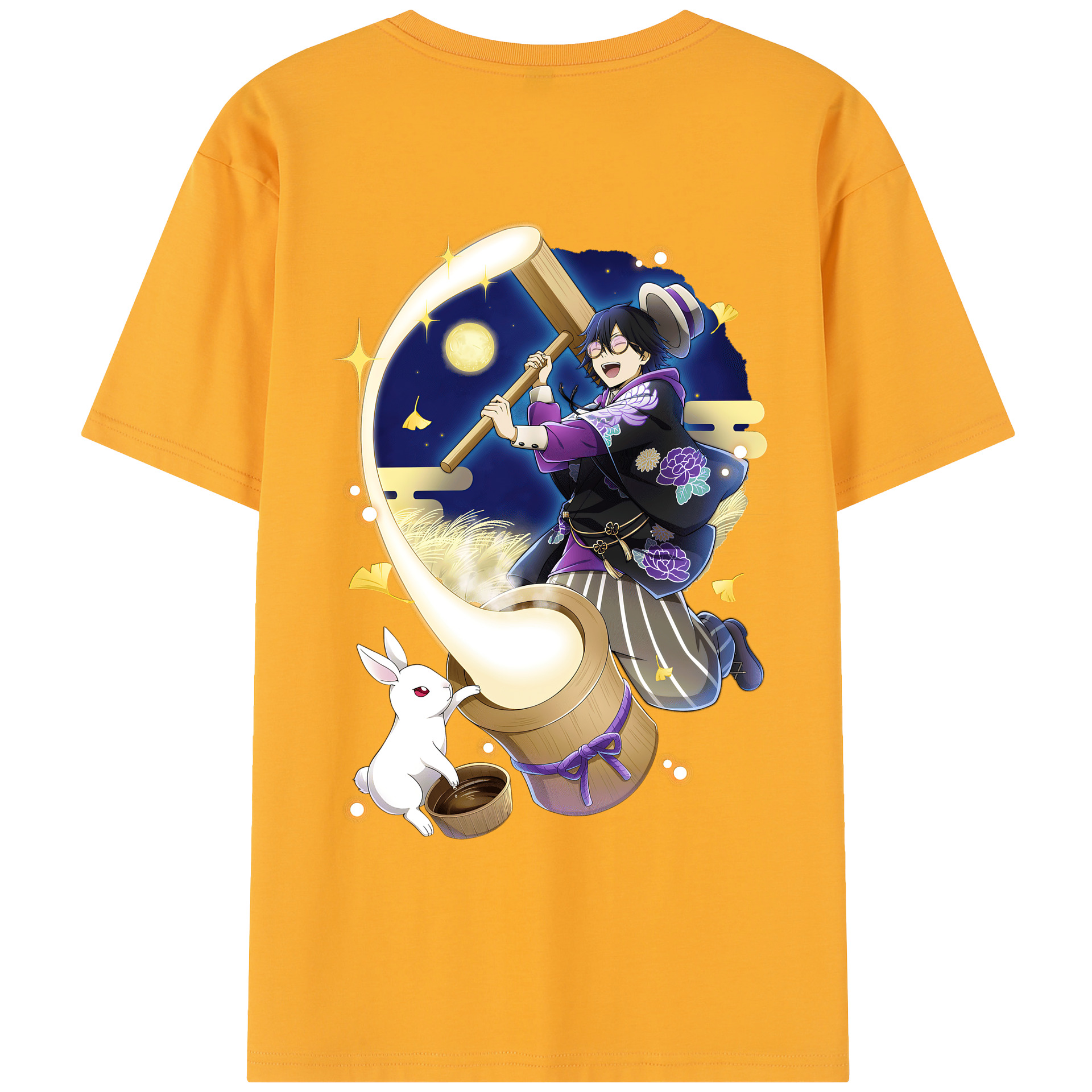 （画像用） 文豪ストレイドッグス Bungo Stray Dogs レディース半袖Tシャツ(バックプリント)