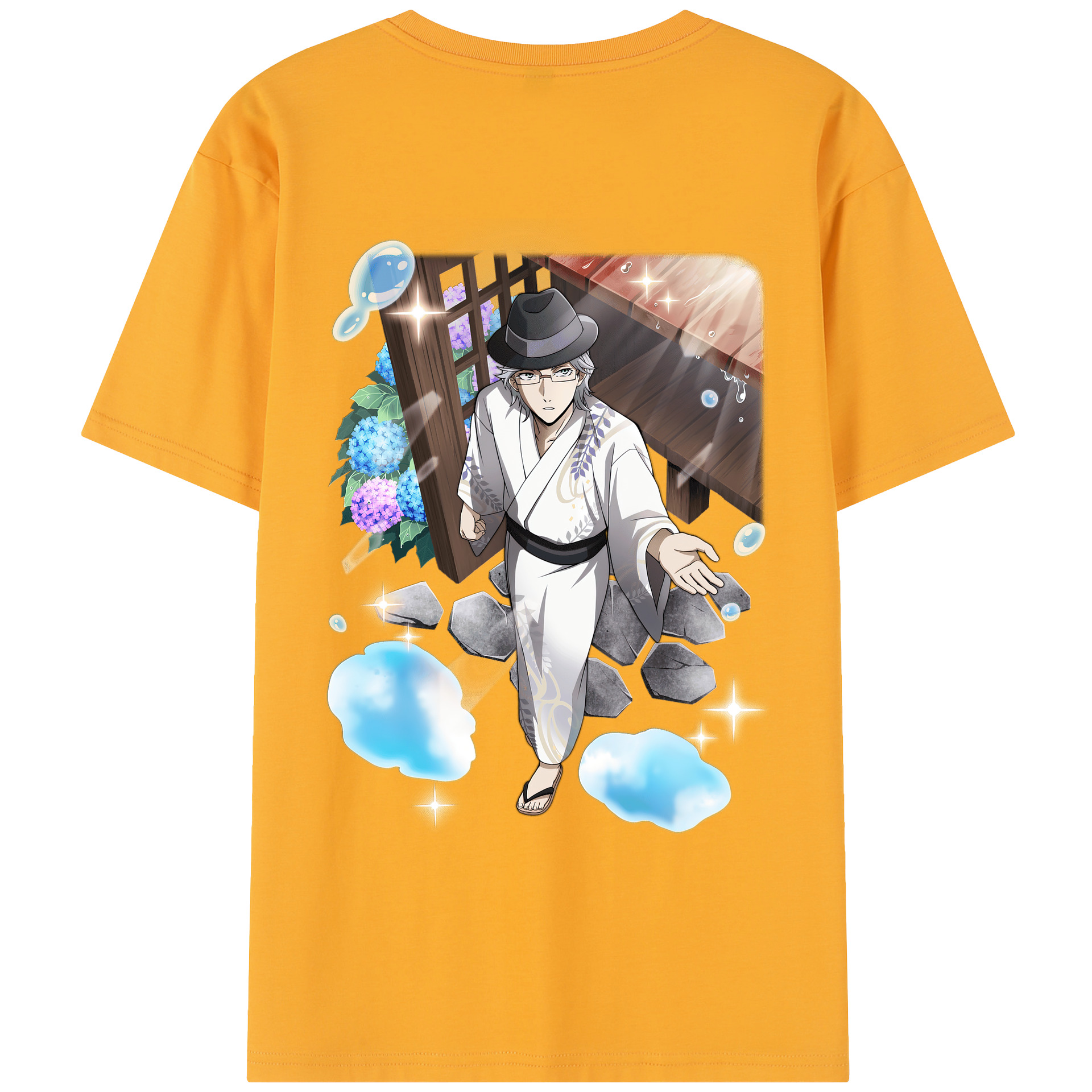 （画像用） 文豪ストレイドッグス Bungo Stray Dogs レディース半袖Tシャツ(バックプリント)