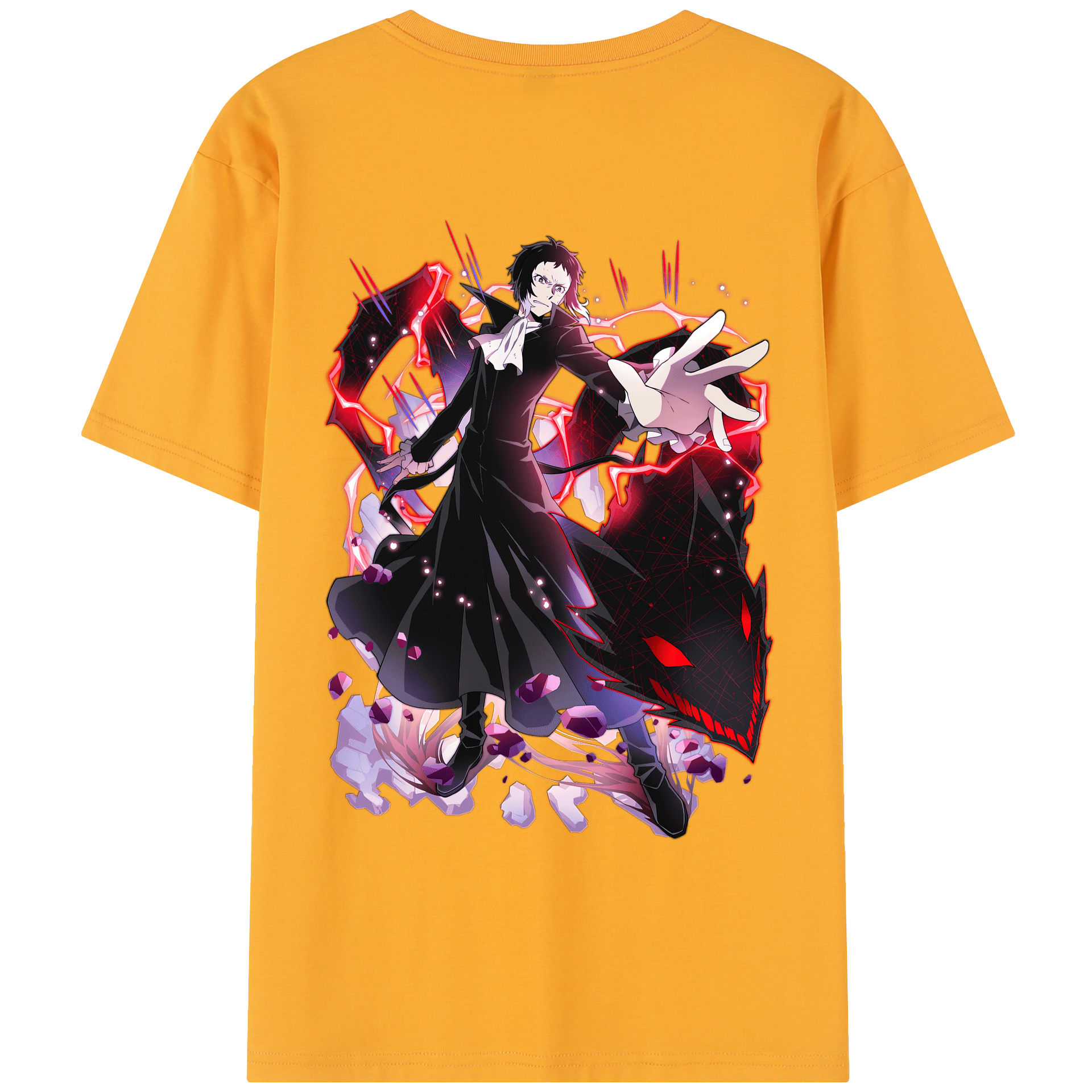 （画像用） 文豪ストレイドッグス Bungo Stray Dogs レディース半袖Tシャツ(バックプリント)