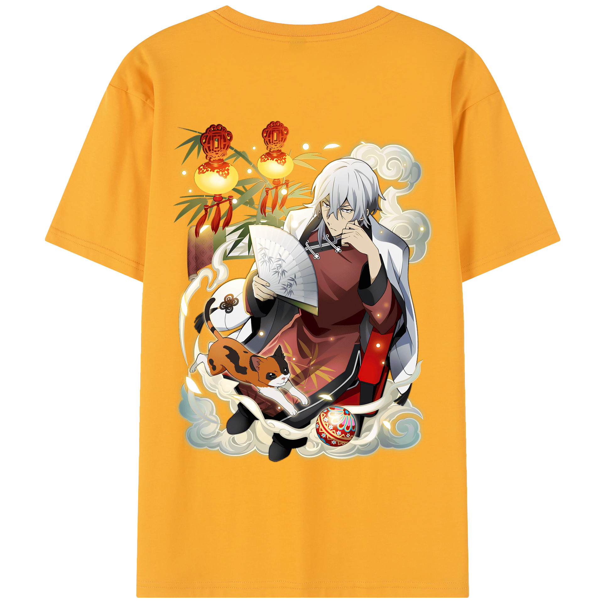 （画像用） 文豪ストレイドッグス Bungo Stray Dogs レディース半袖Tシャツ(バックプリント)