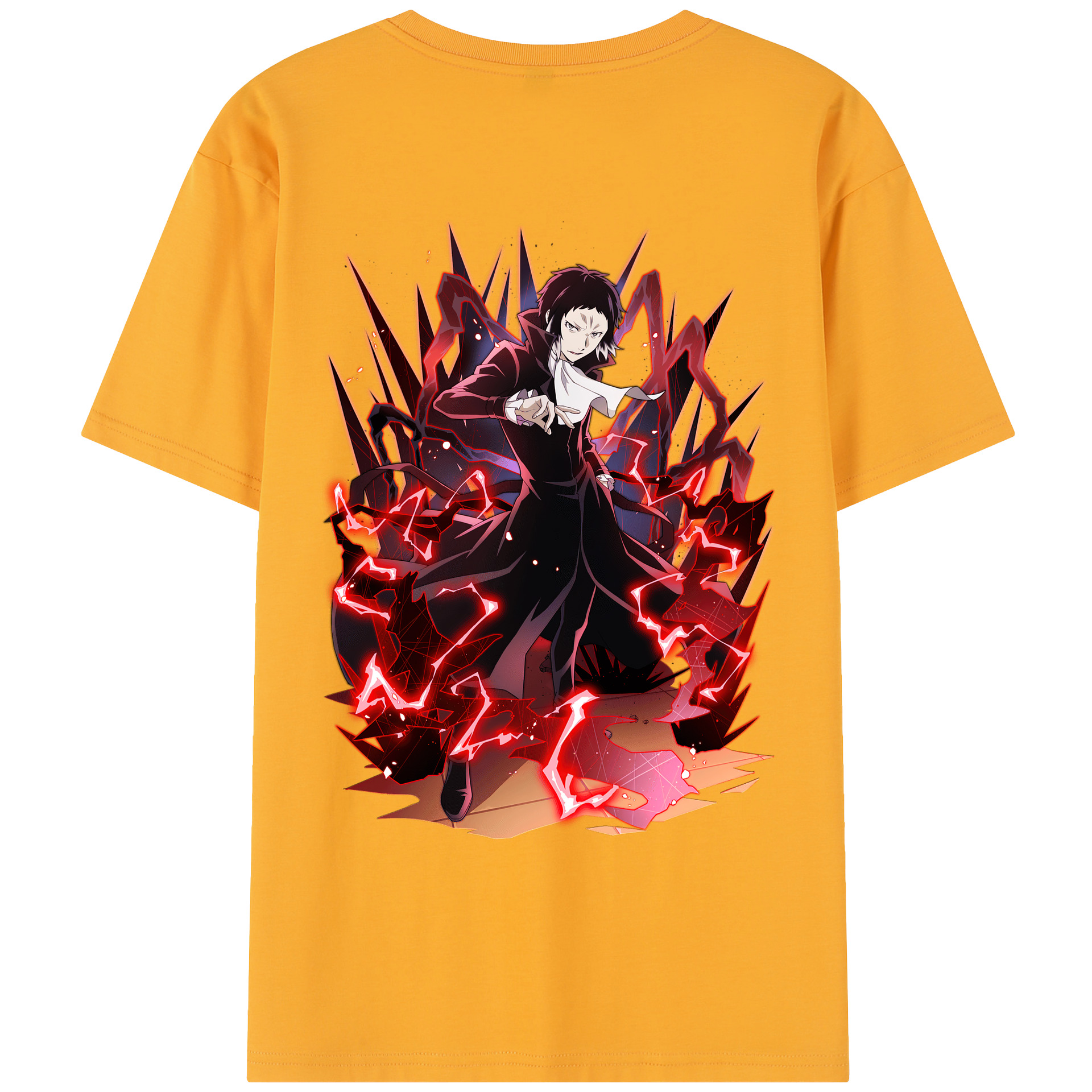 （画像用） 文豪ストレイドッグス Bungo Stray Dogs レディース半袖Tシャツ(バックプリント)
