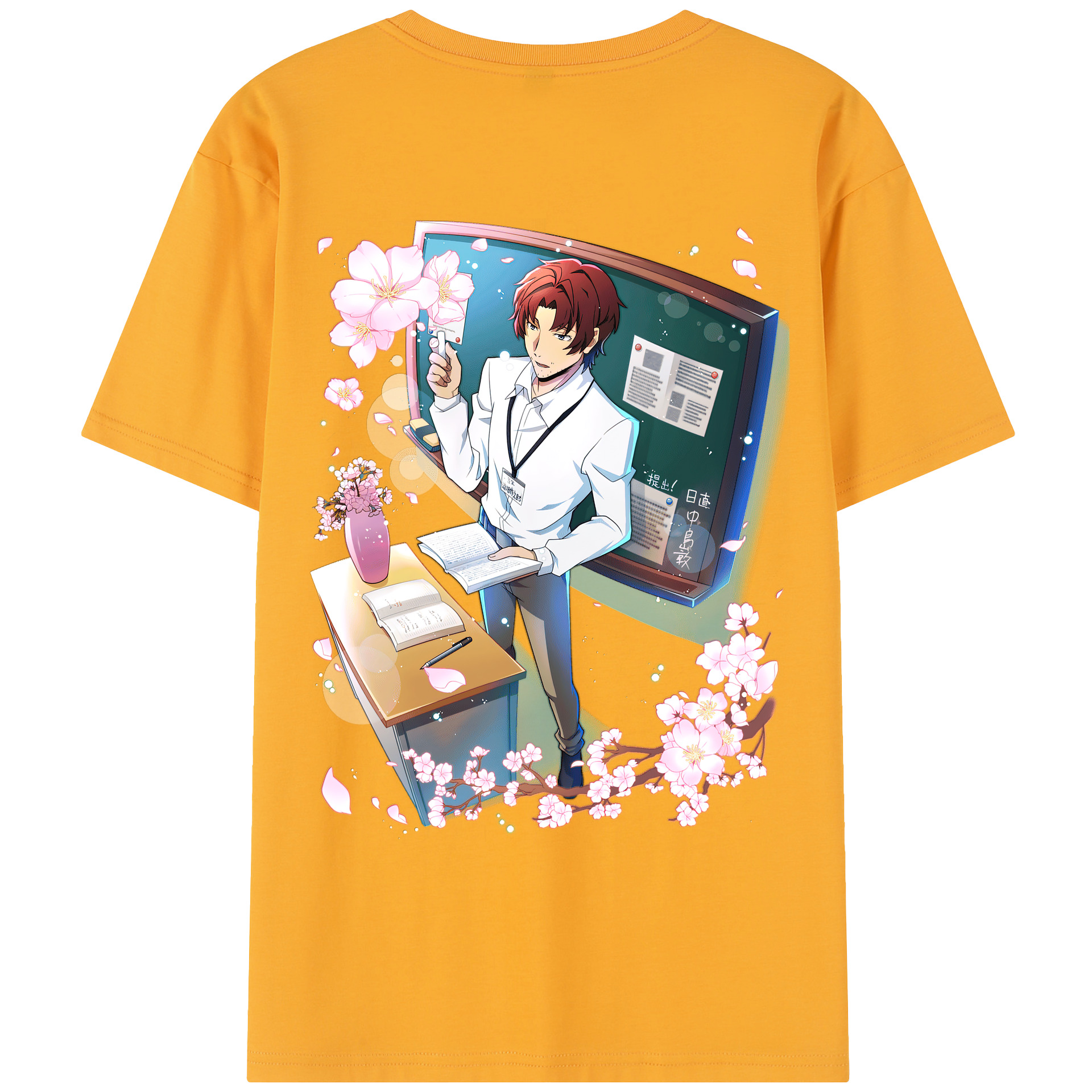 （画像用） 文豪ストレイドッグス Bungo Stray Dogs レディース半袖Tシャツ(バックプリント)