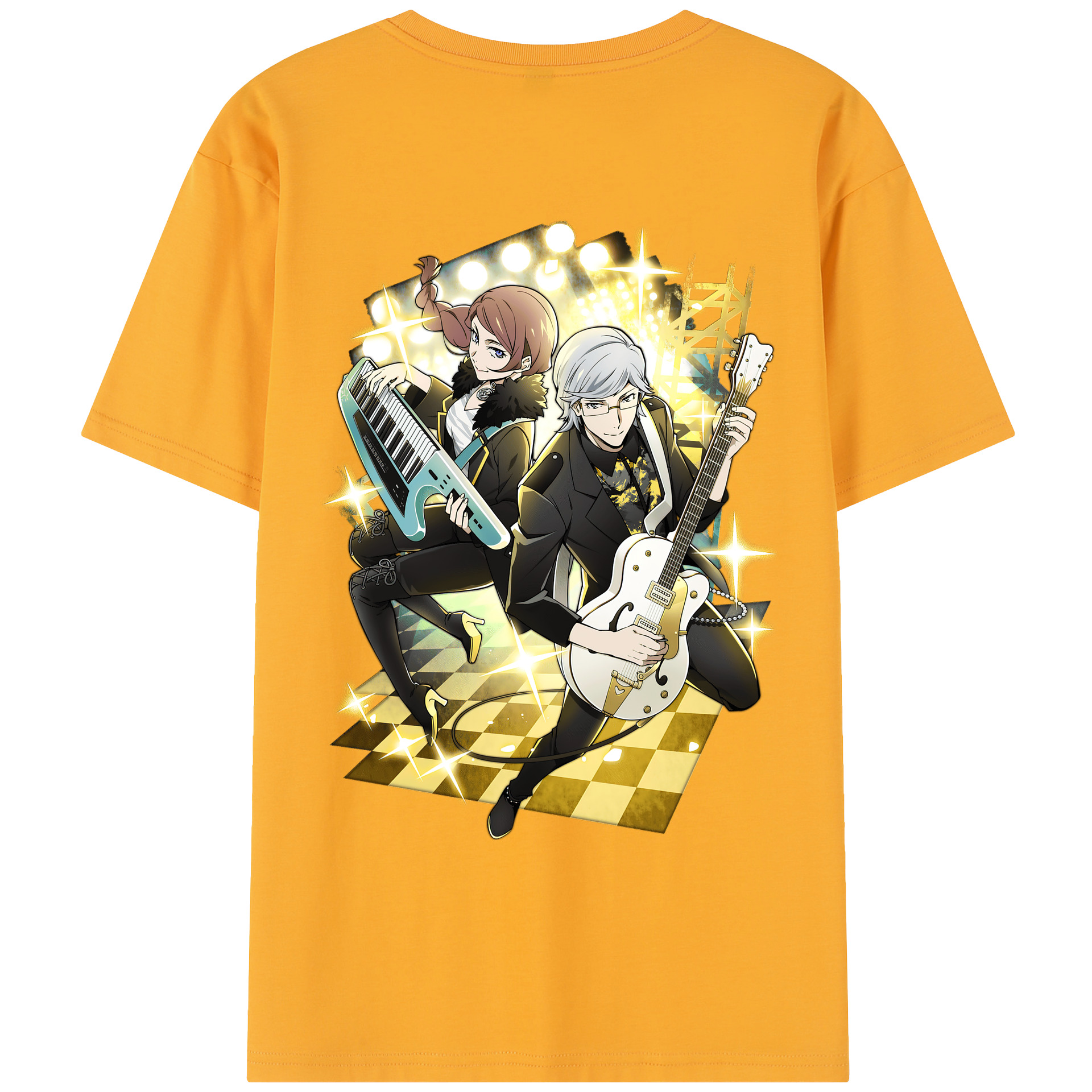 （画像用） 文豪ストレイドッグス Bungo Stray Dogs レディース半袖Tシャツ(バックプリント)