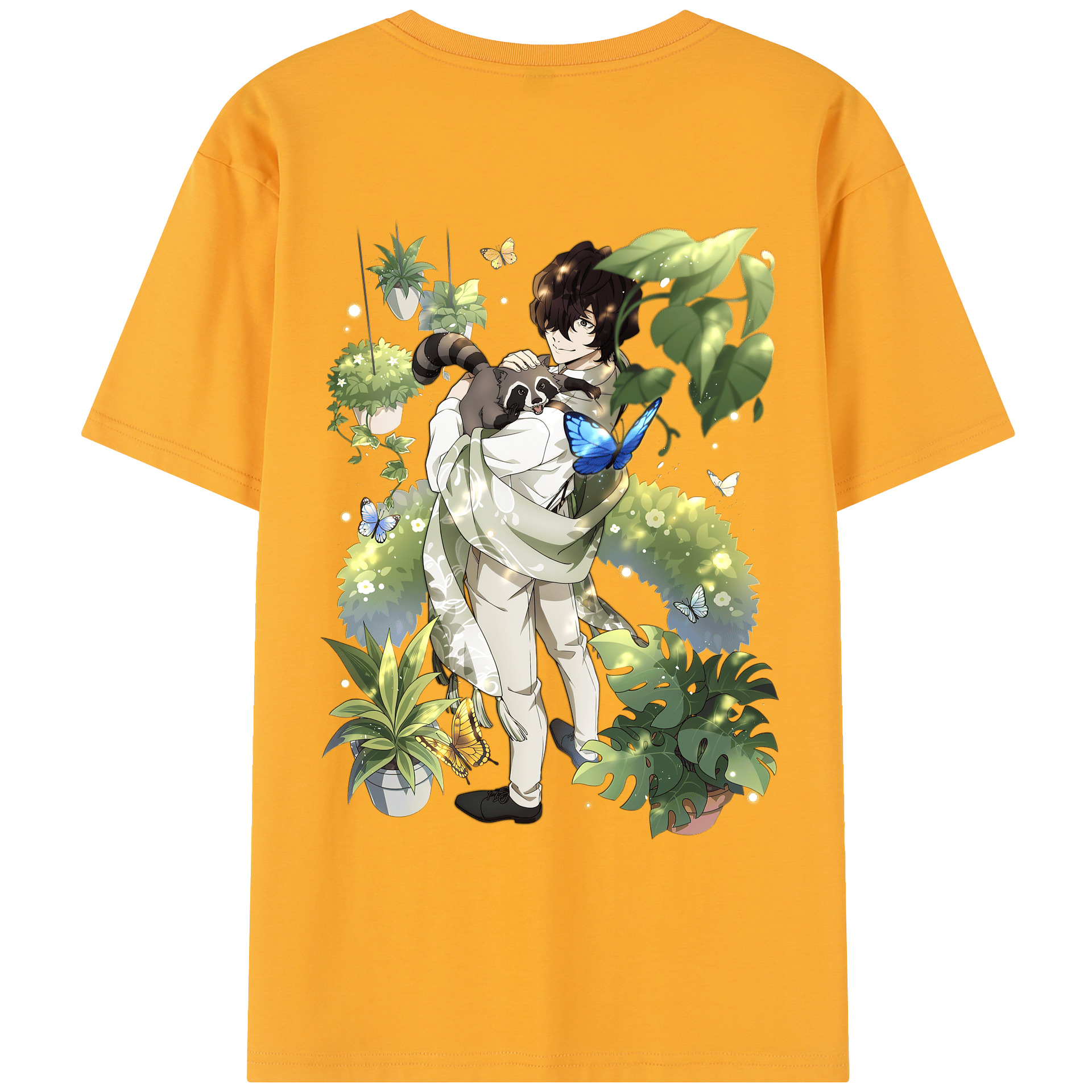 （画像用） 文豪ストレイドッグス Bungo Stray Dogs レディース半袖Tシャツ(バックプリント)