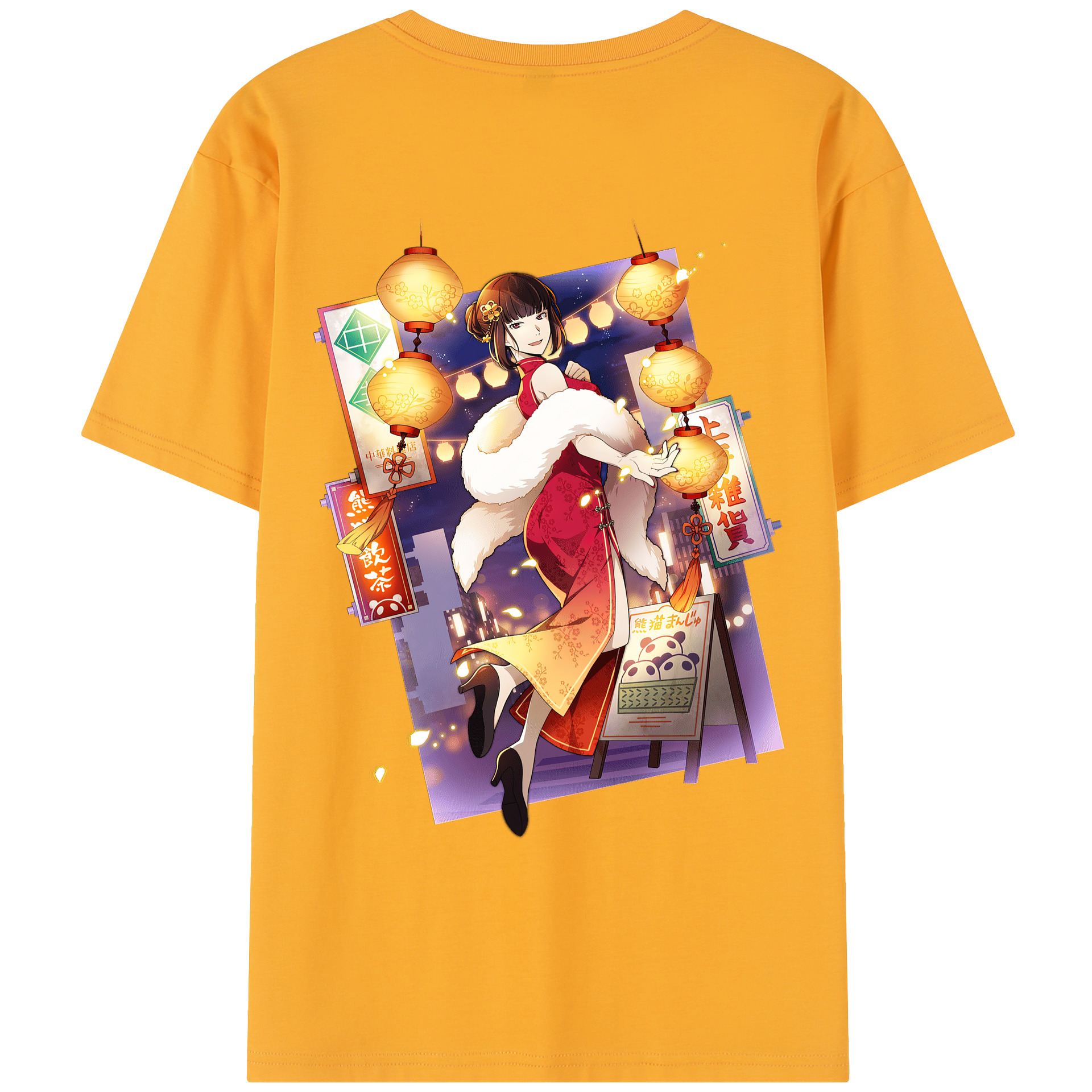 （画像用） 文豪ストレイドッグス Bungo Stray Dogs レディース半袖Tシャツ(バックプリント)