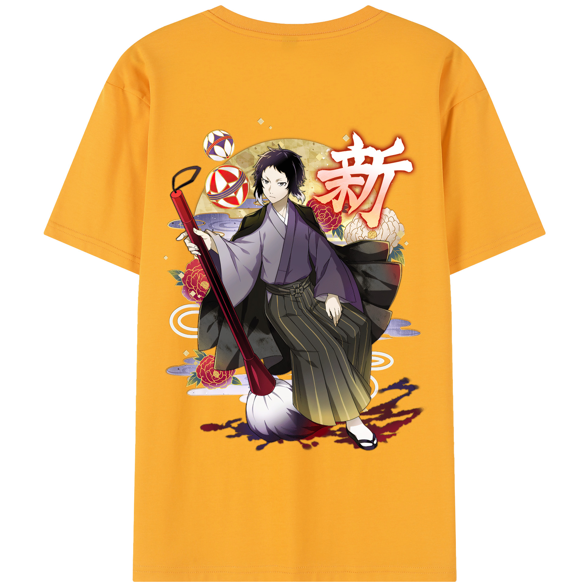 （画像用） 文豪ストレイドッグス Bungo Stray Dogs レディース半袖Tシャツ(バックプリント)