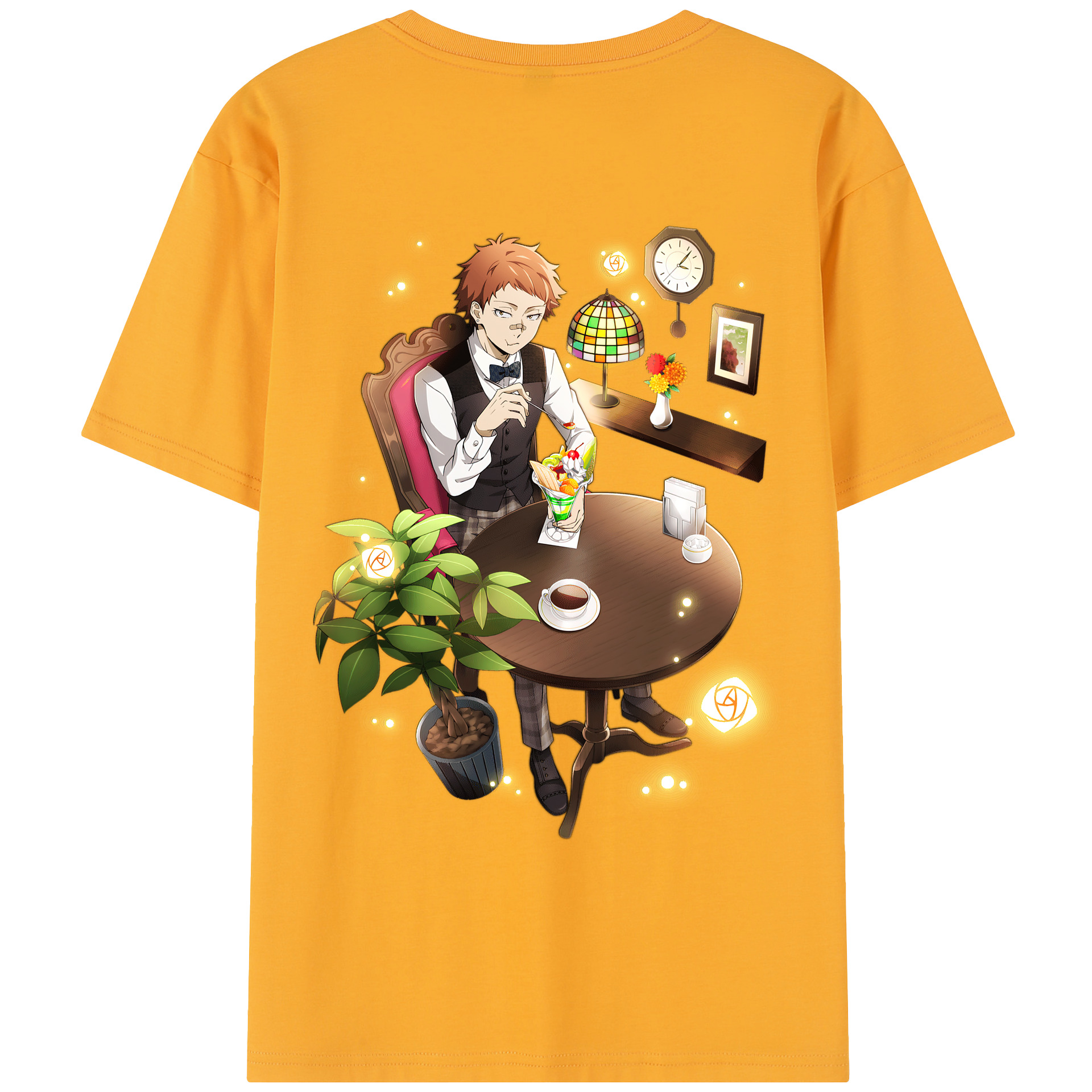（画像用） 文豪ストレイドッグス Bungo Stray Dogs レディース半袖Tシャツ(バックプリント)