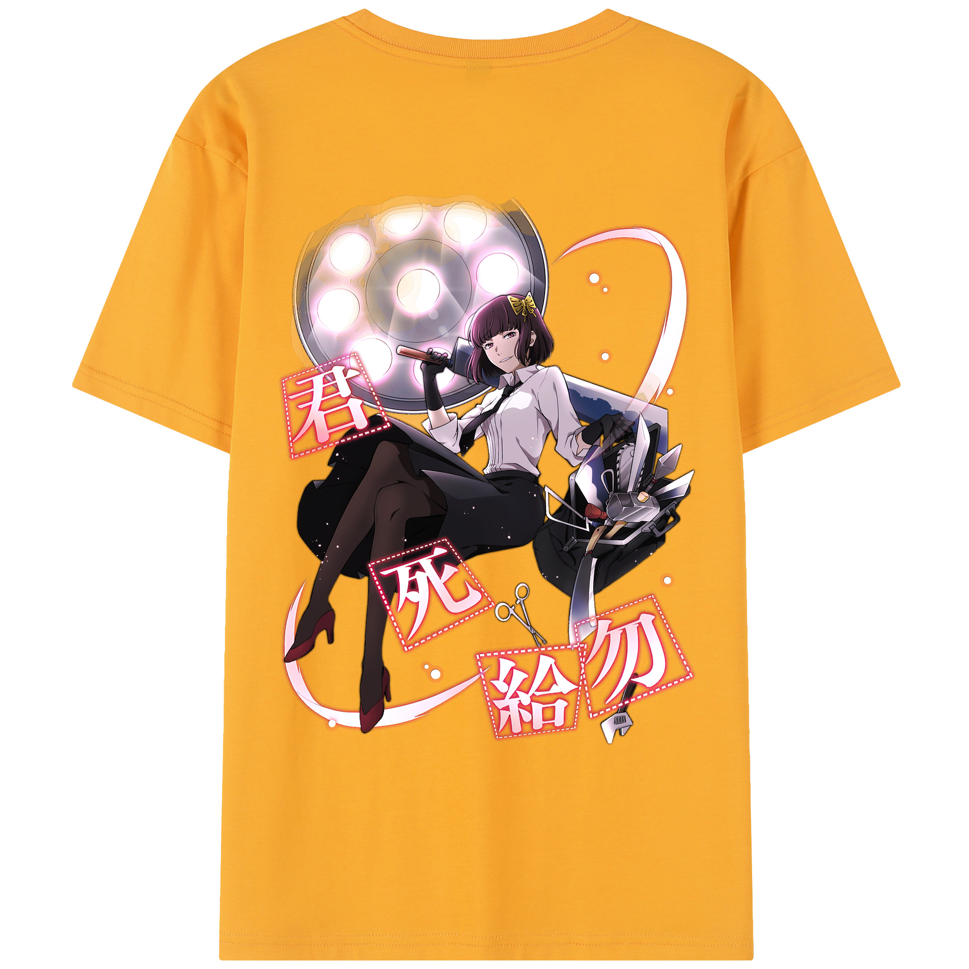 （画像用） 文豪ストレイドッグス Bungo Stray Dogs レディース半袖Tシャツ(バックプリント)