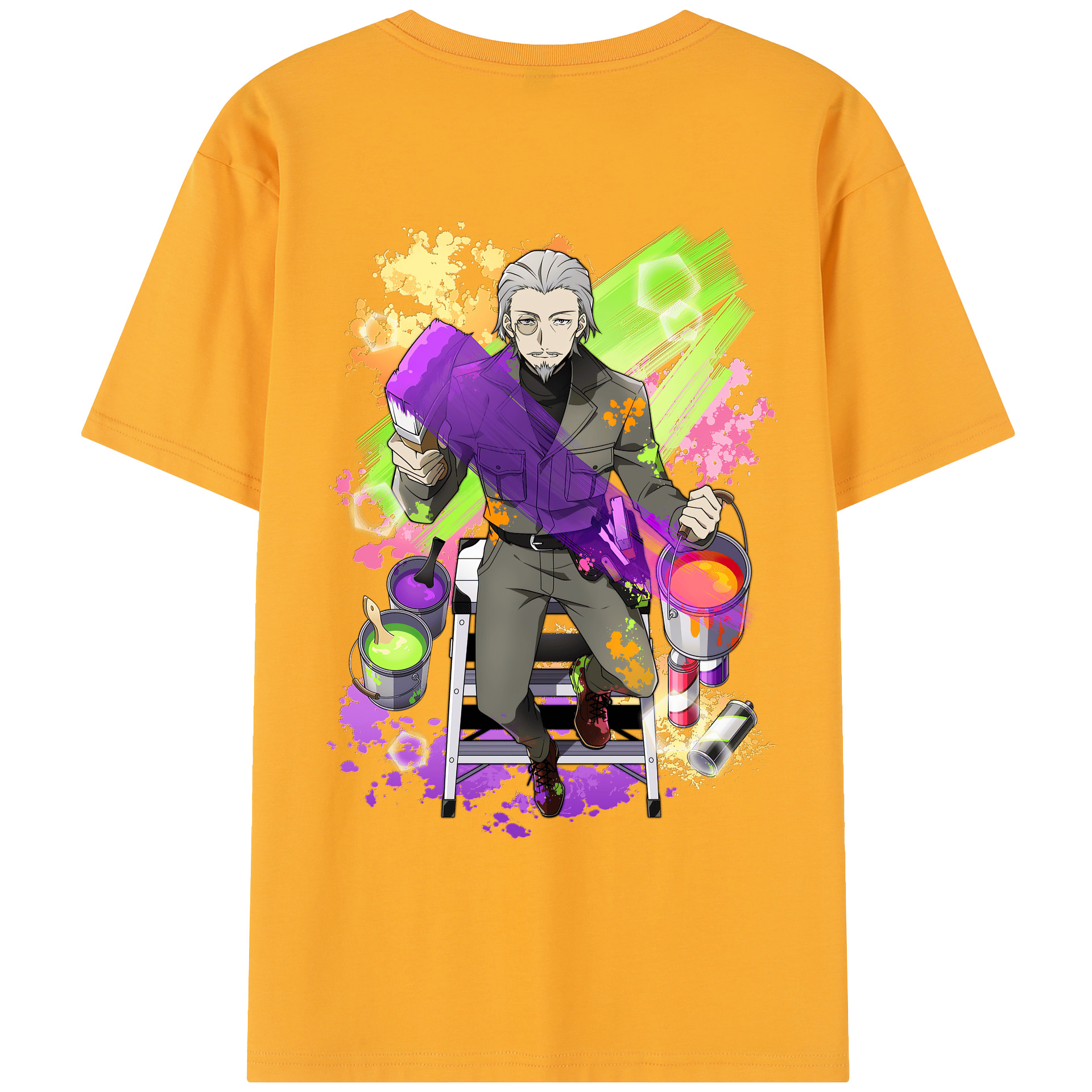 （画像用） 文豪ストレイドッグス Bungo Stray Dogs レディース半袖Tシャツ(バックプリント)