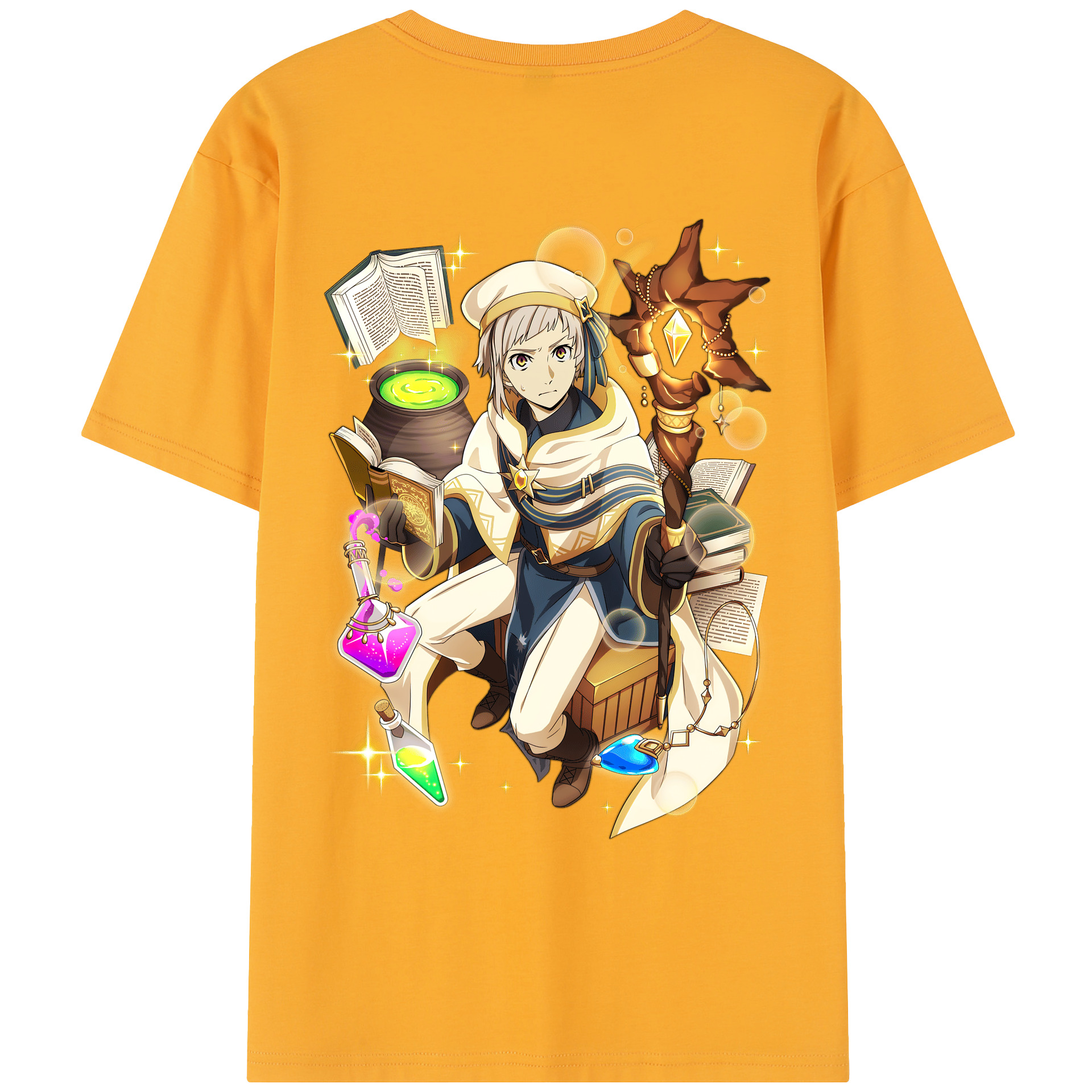 （画像用） 文豪ストレイドッグス Bungo Stray Dogs レディース半袖Tシャツ(バックプリント)