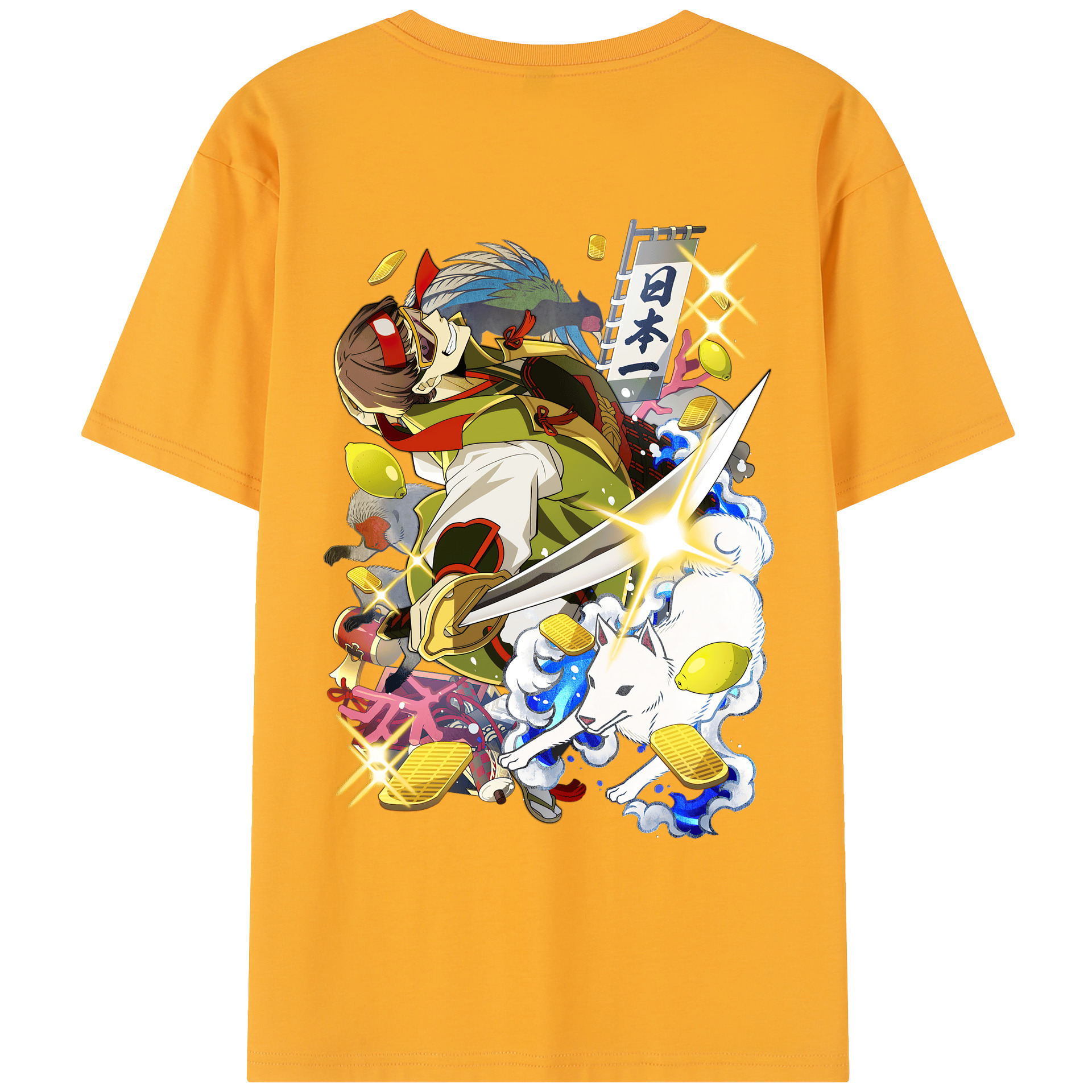 （画像用） 文豪ストレイドッグス Bungo Stray Dogs レディース半袖Tシャツ(バックプリント)