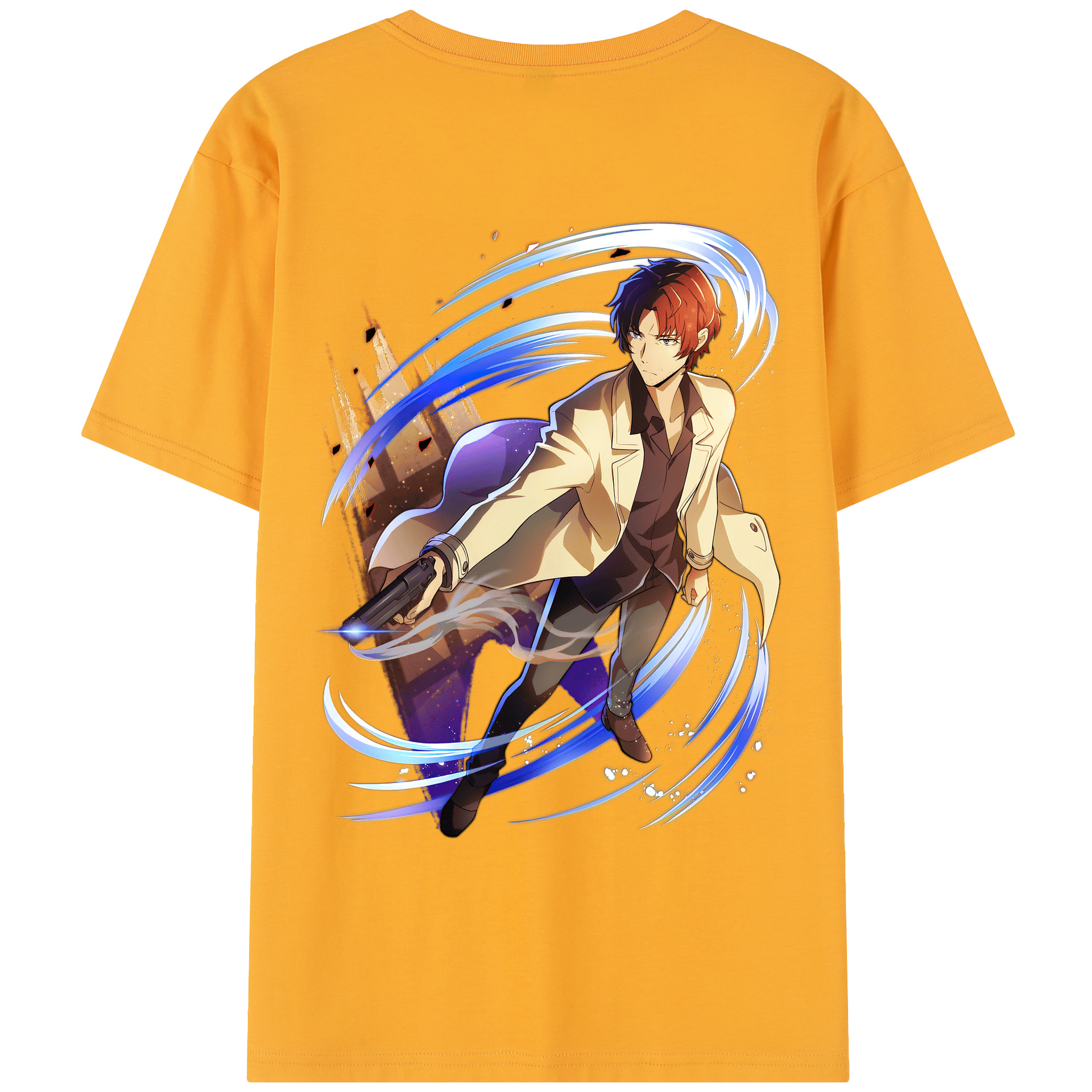 （画像用） 文豪ストレイドッグス Bungo Stray Dogs レディース半袖Tシャツ(バックプリント)