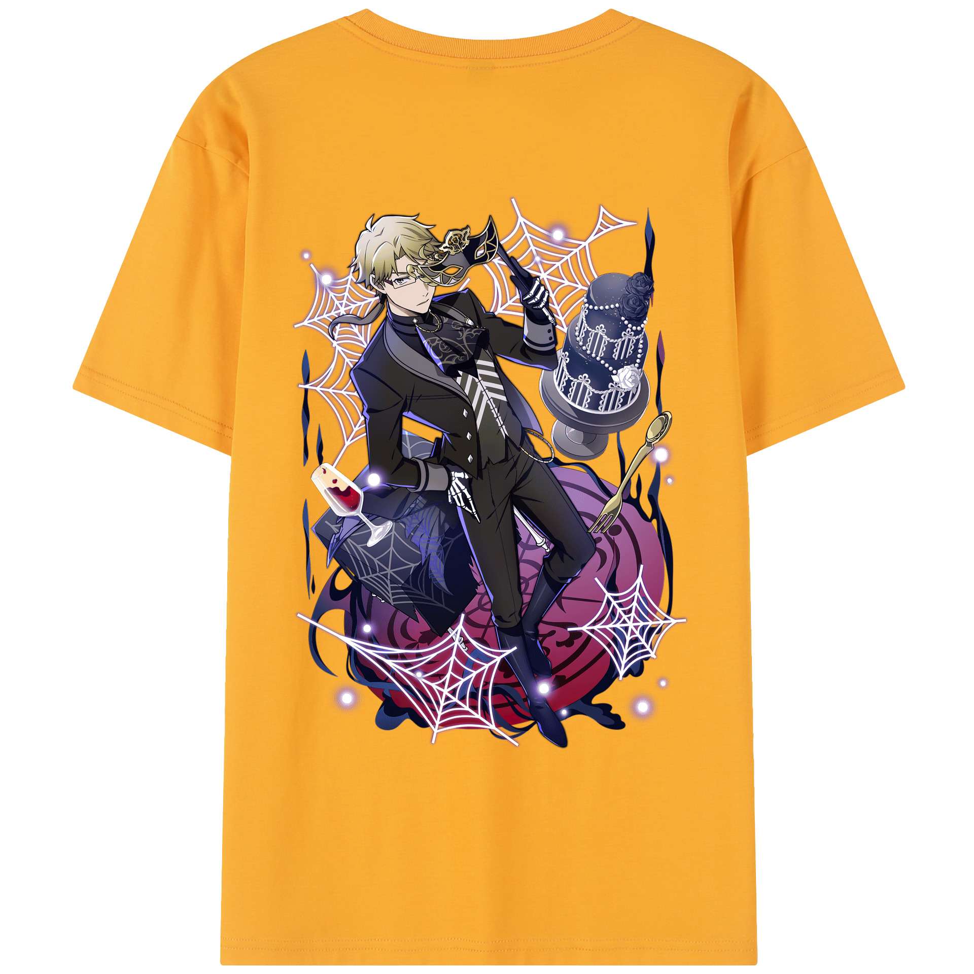 （画像用） 文豪ストレイドッグス Bungo Stray Dogs レディース半袖Tシャツ(バックプリント)