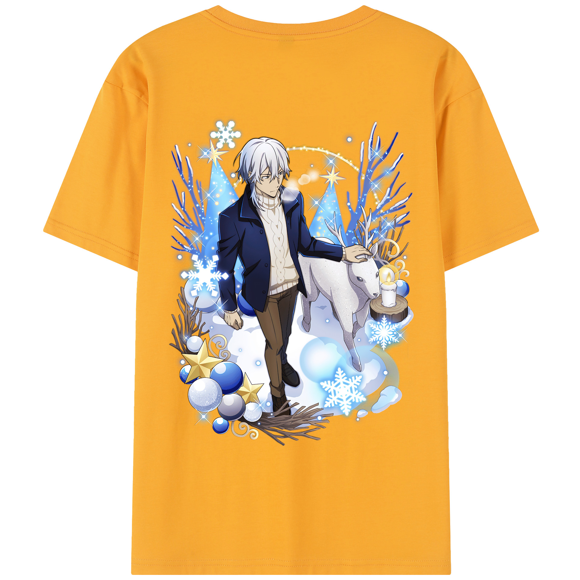 （画像用） 文豪ストレイドッグス Bungo Stray Dogs レディース半袖Tシャツ(バックプリント)